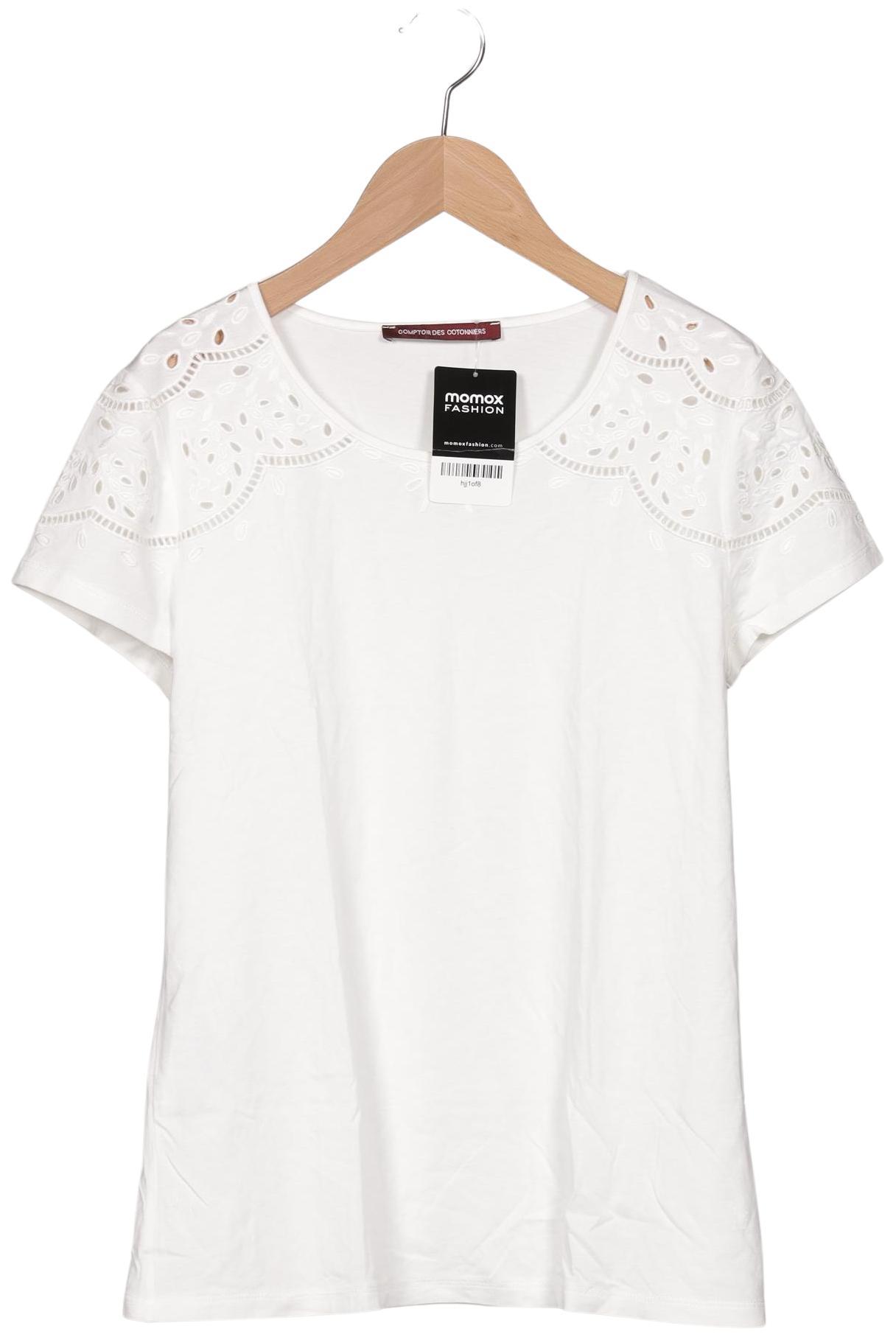

Comptoir des Cotonniers Damen T-Shirt, cremeweiß, Gr. 38