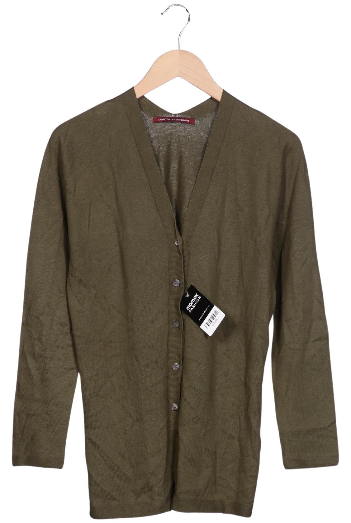 

Comptoir des Cotonniers Damen Strickjacke, grün, Gr. 34