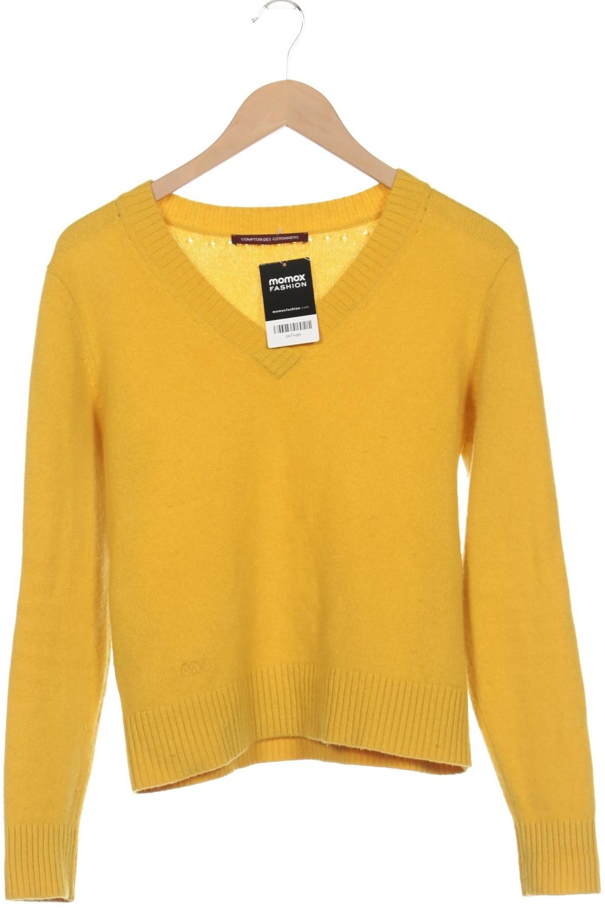 

Comptoir des Cotonniers Damen Pullover, gelb, Gr. 42