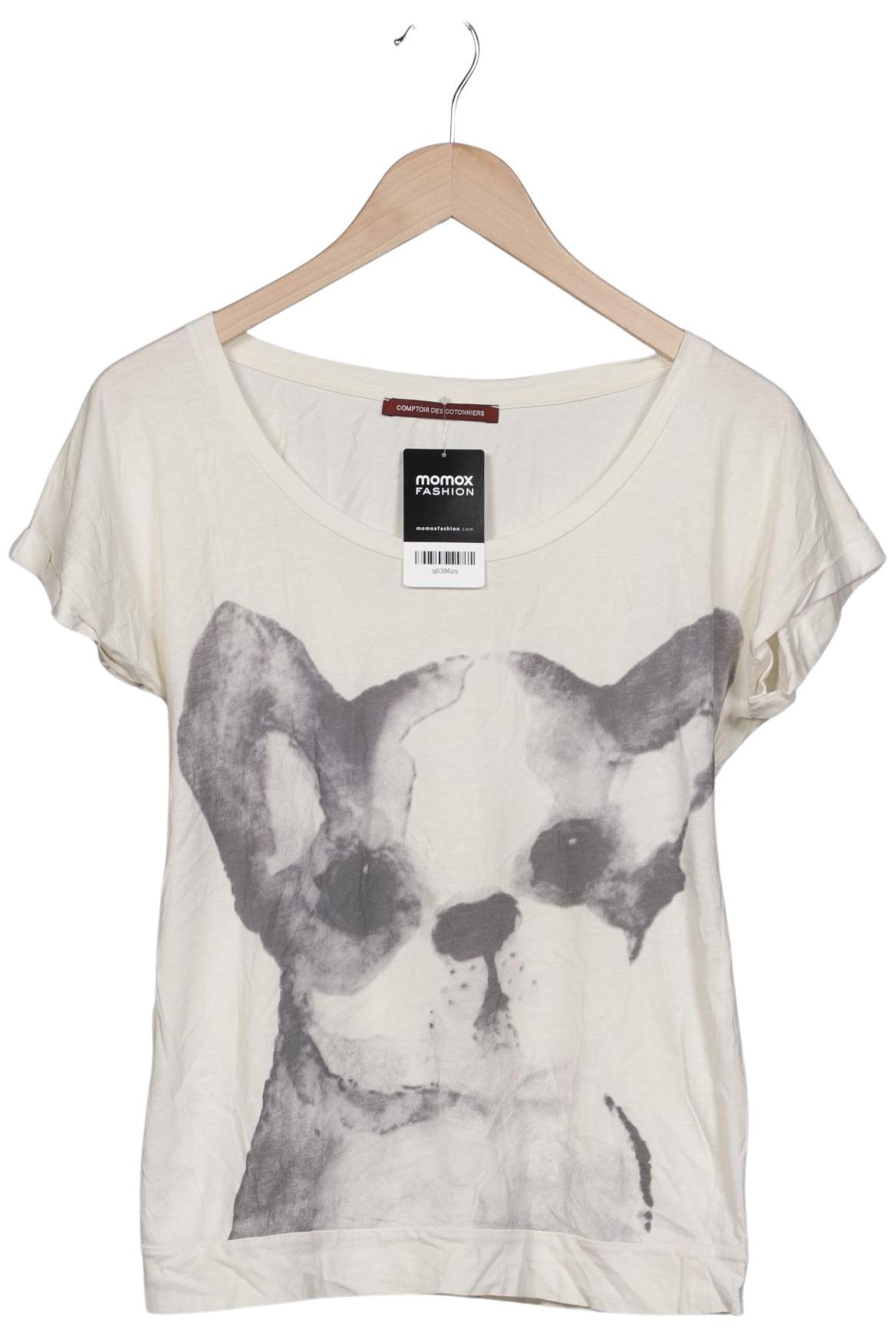 

Comptoir des Cotonniers Damen T-Shirt, cremeweiß, Gr. 36