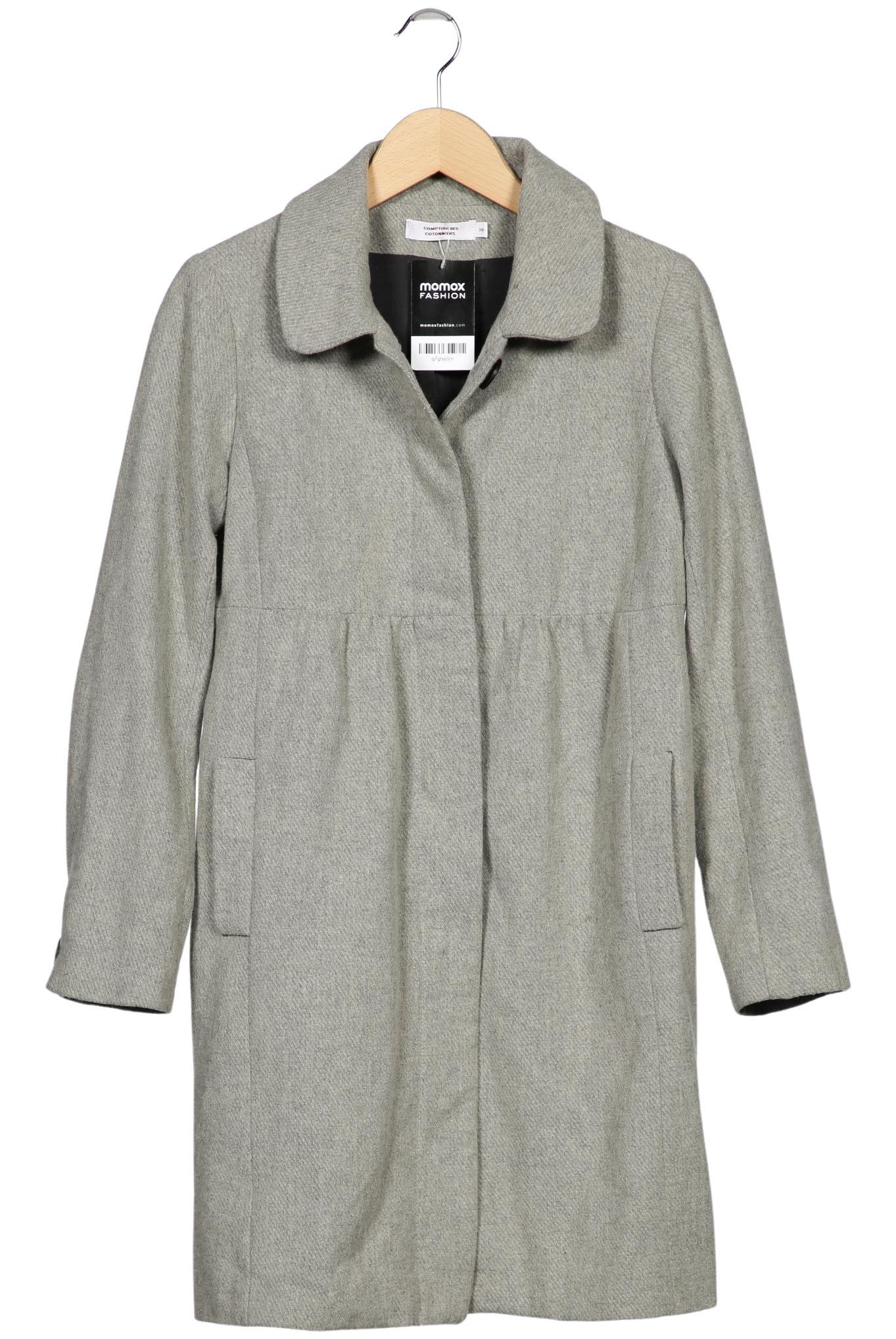 

Comptoir des Cotonniers Damen Mantel, grau, Gr. 36
