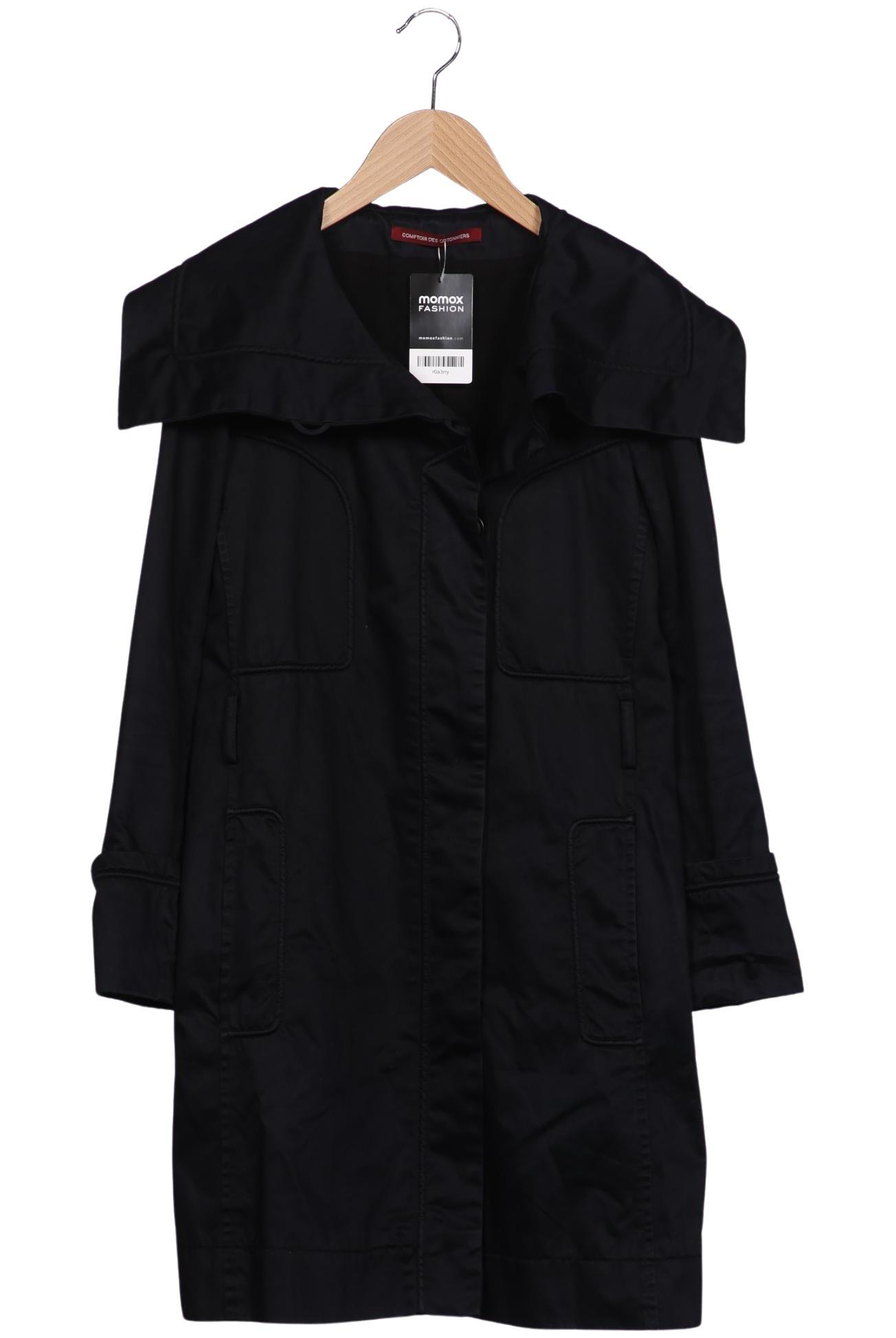 

Comptoir des Cotonniers Damen Mantel, schwarz, Gr. 36