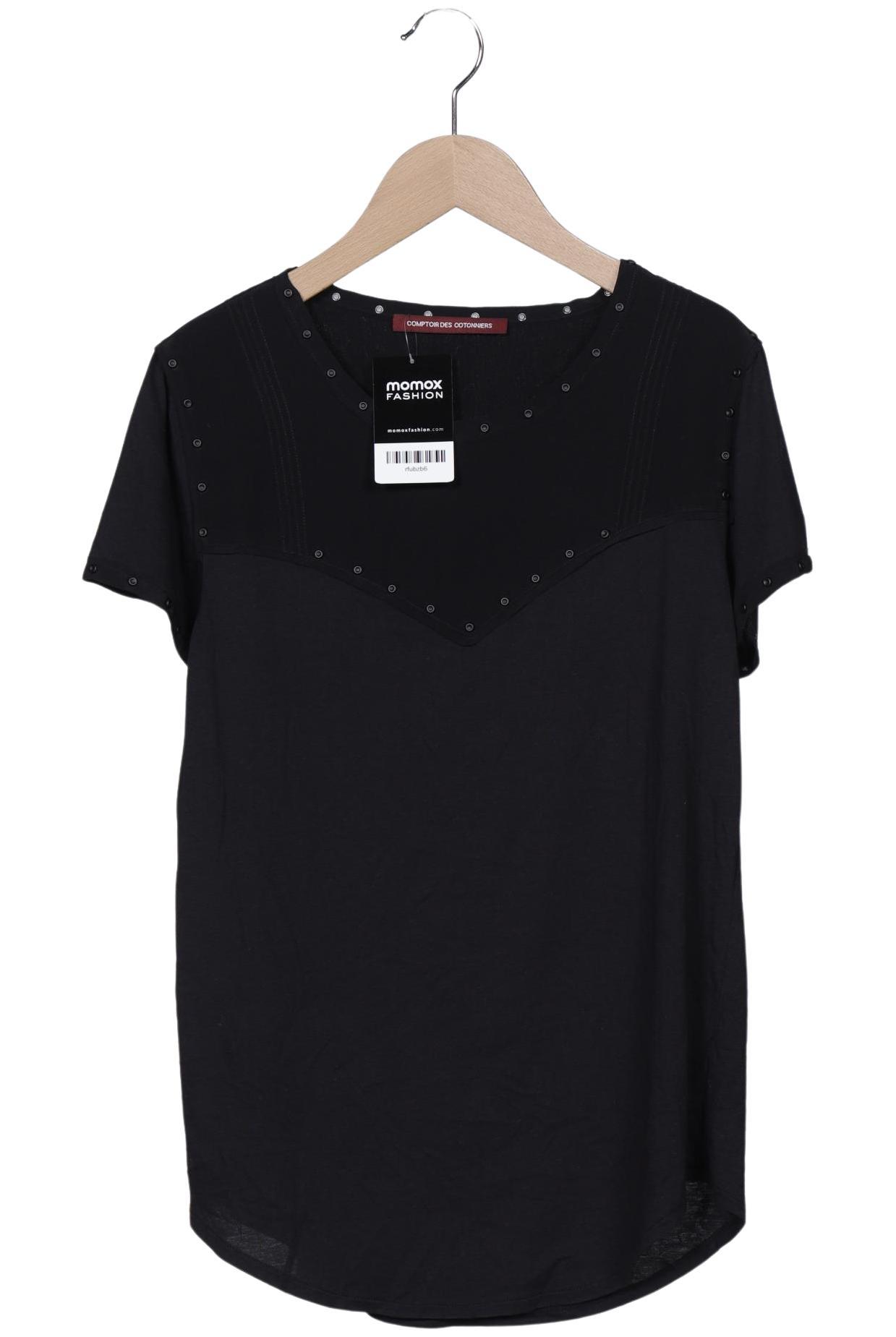 

Comptoir des Cotonniers Damen T-Shirt, schwarz, Gr. 36