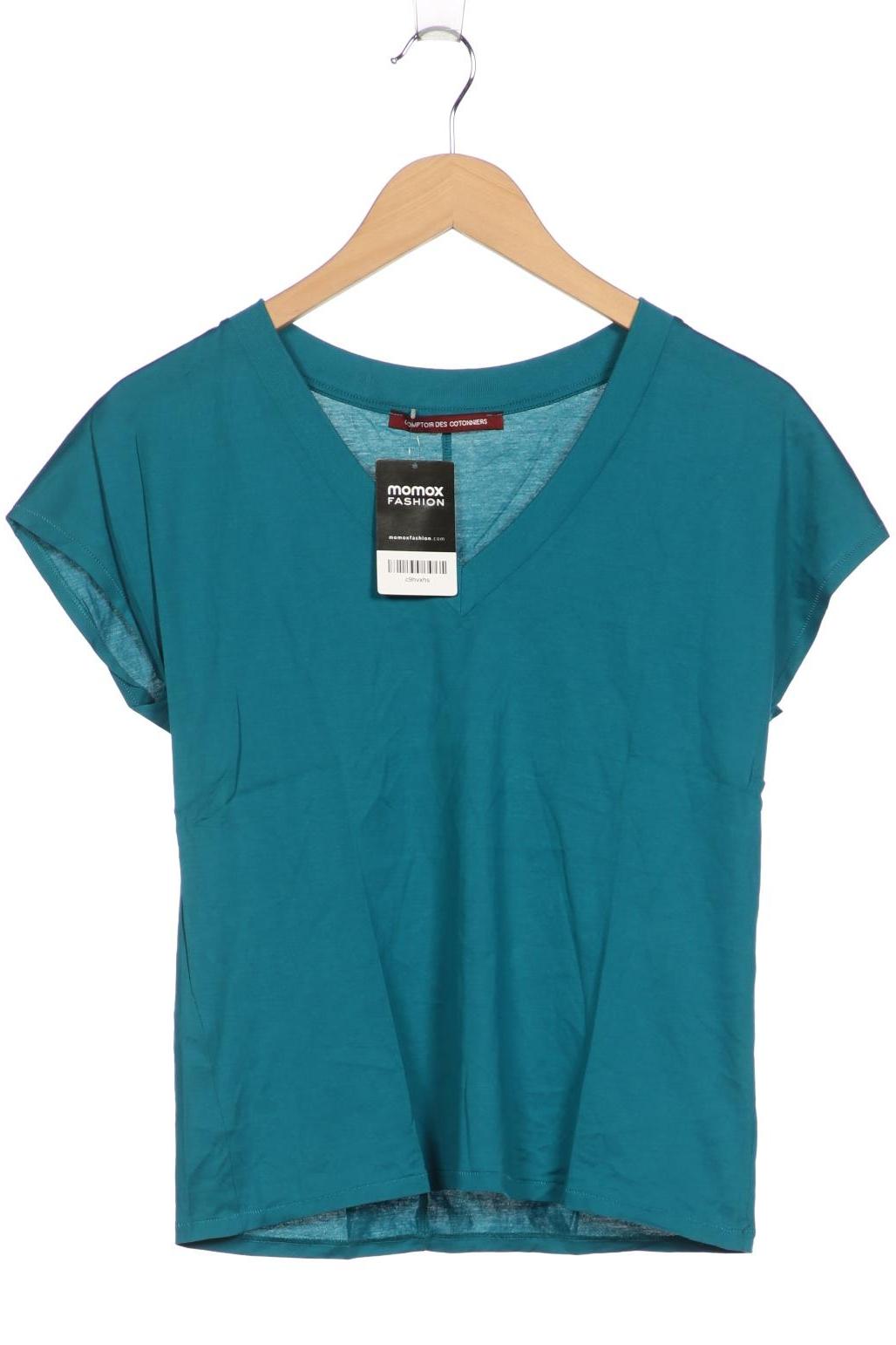 

Comptoir des Cotonniers Damen T-Shirt, blau, Gr. 38