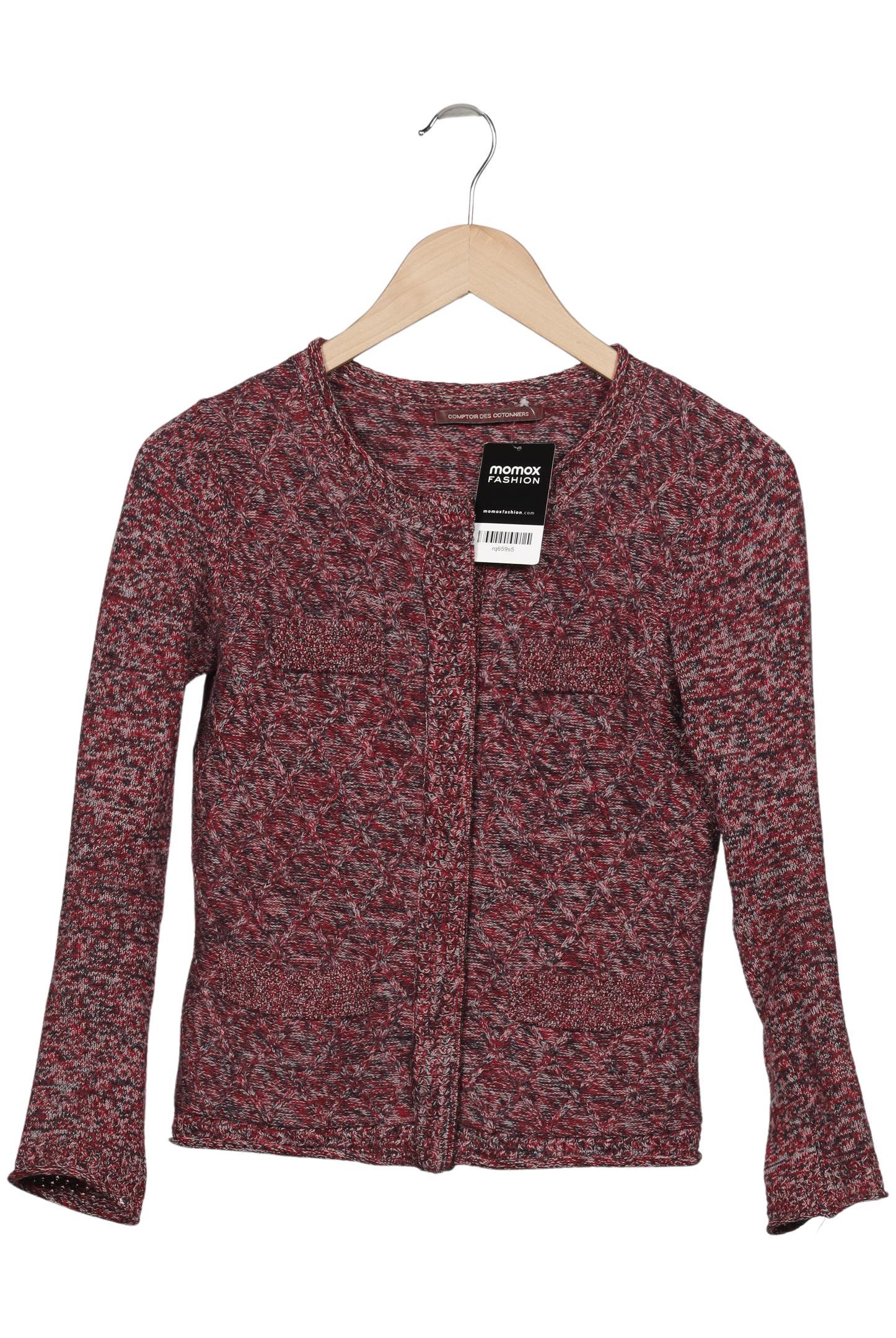 

Comptoir des Cotonniers Damen Strickjacke, rot, Gr. 38