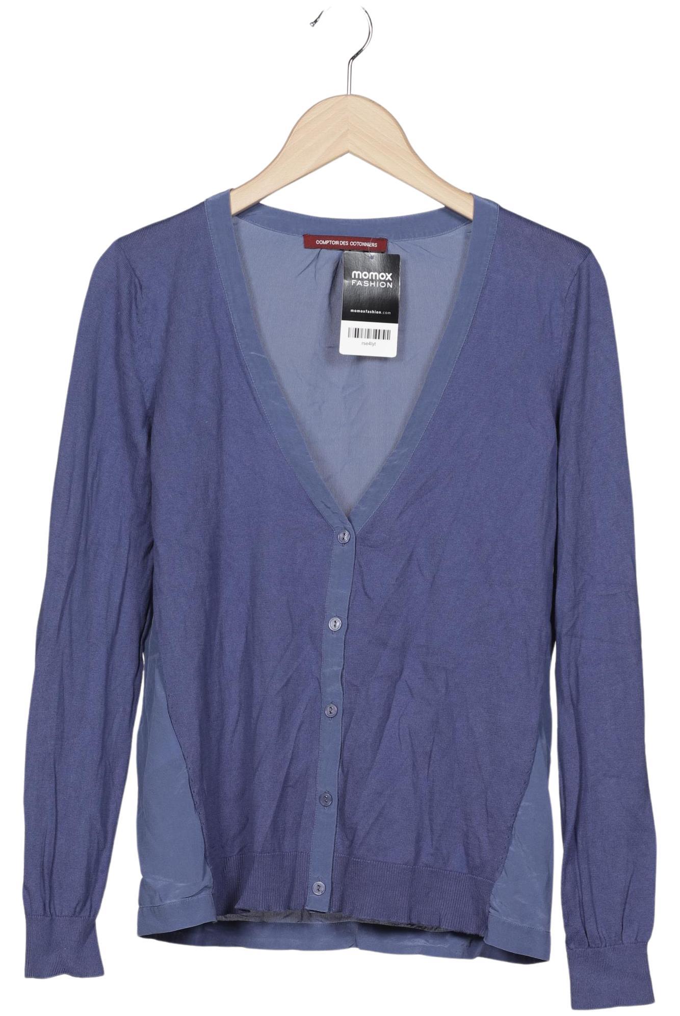 

Comptoir des Cotonniers Damen Strickjacke, blau, Gr. 38