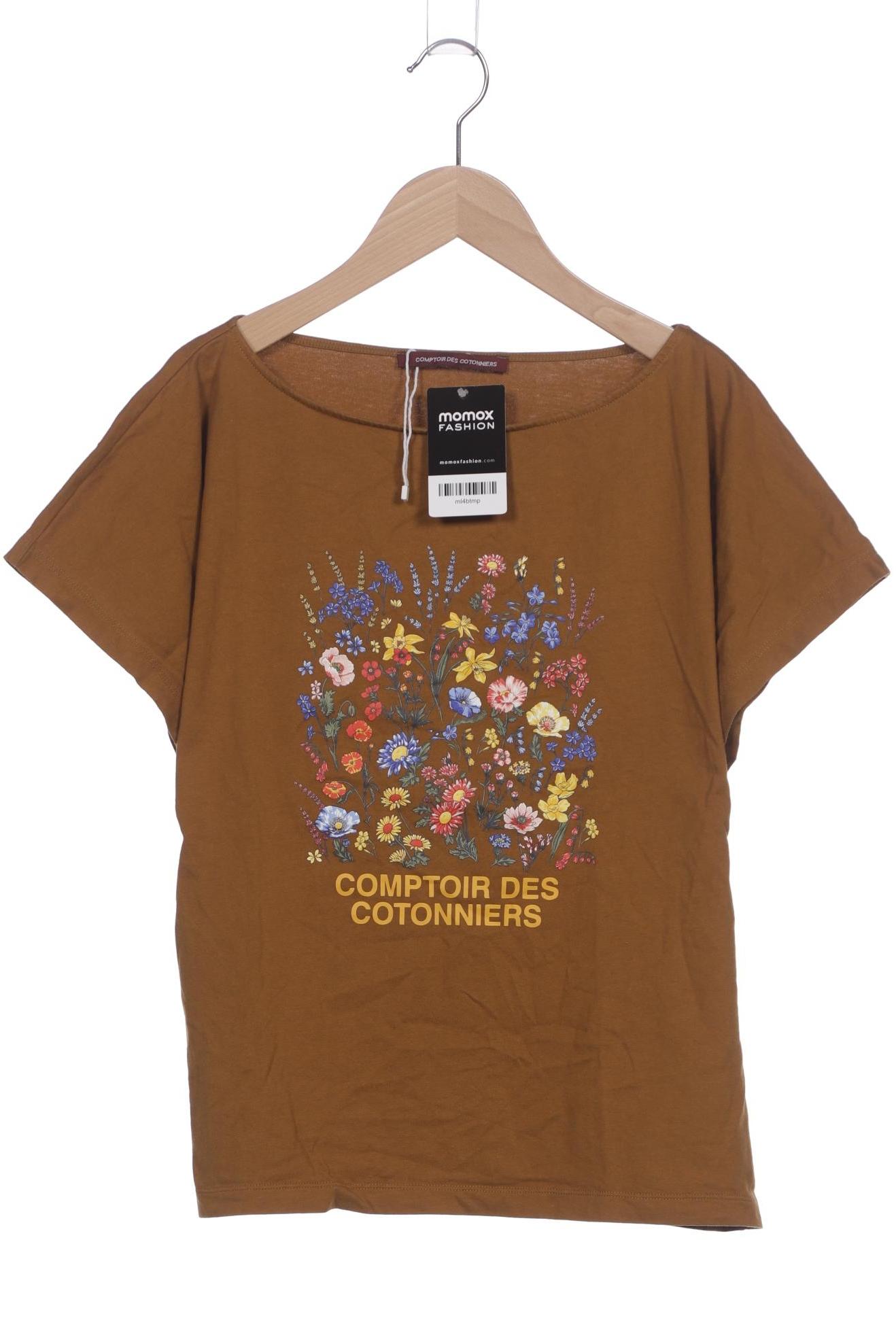 

Comptoir des Cotonniers Damen T-Shirt, braun, Gr. 38