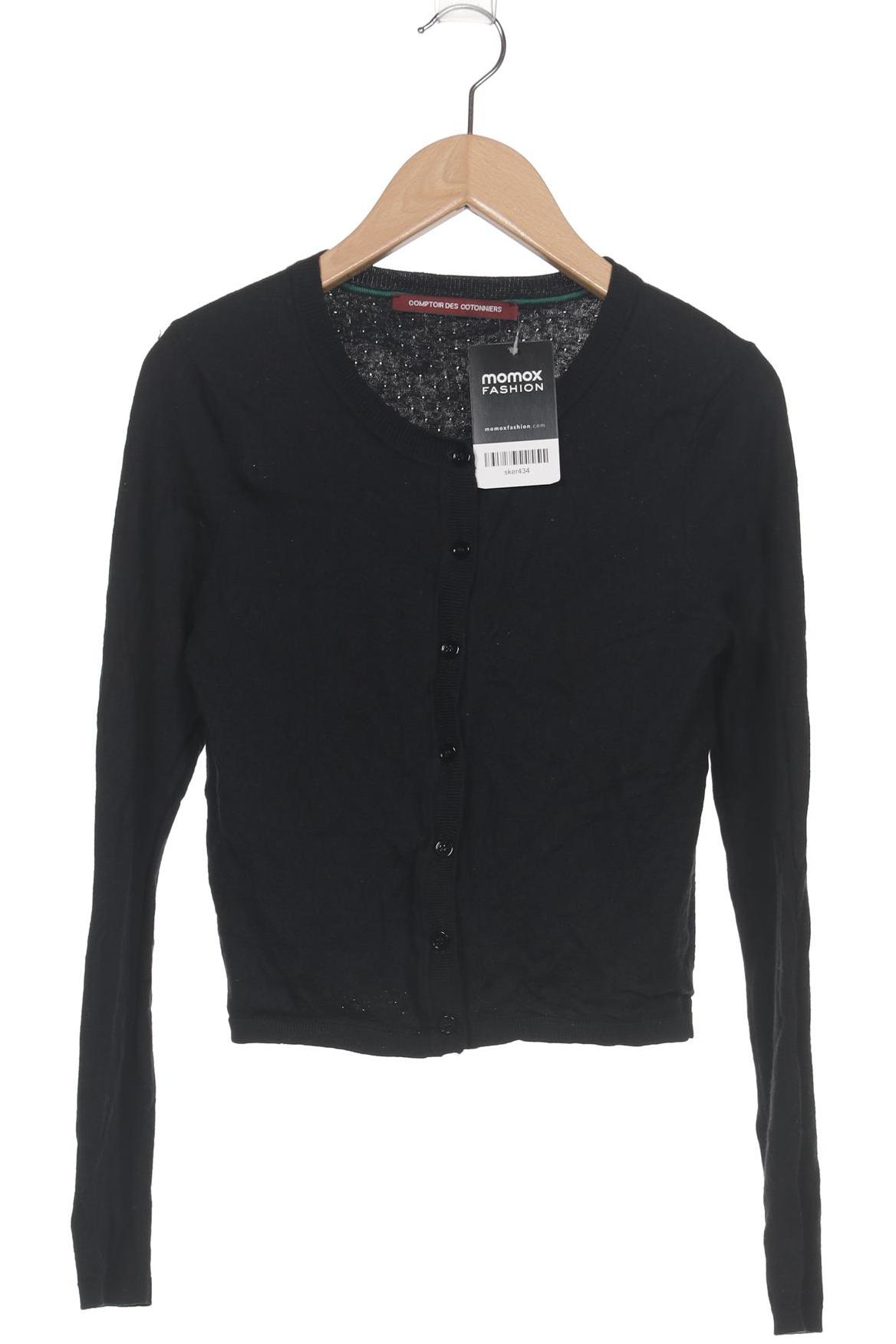 

Comptoir des Cotonniers Damen Strickjacke, schwarz, Gr. 36