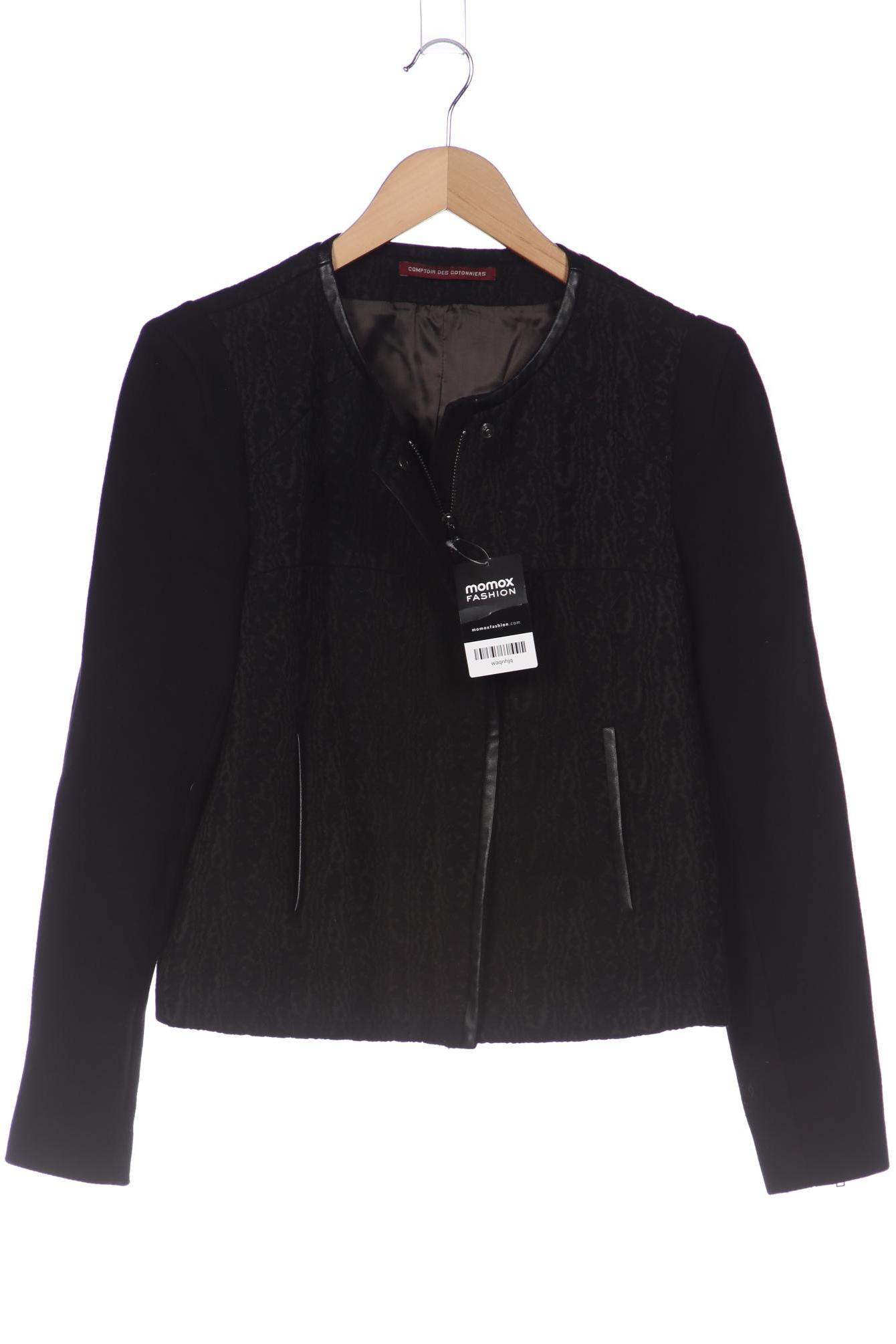 

Comptoir des Cotonniers Damen Jacke, schwarz, Gr. 42