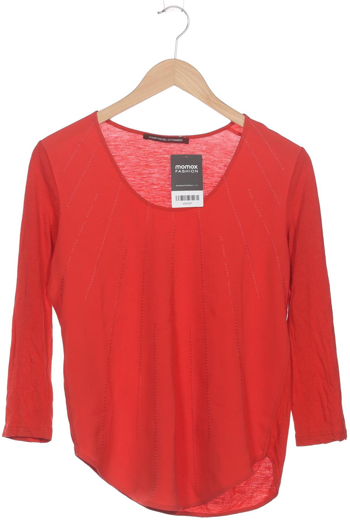 

Comptoir des Cotonniers Damen Langarmshirt, orange, Gr. 36