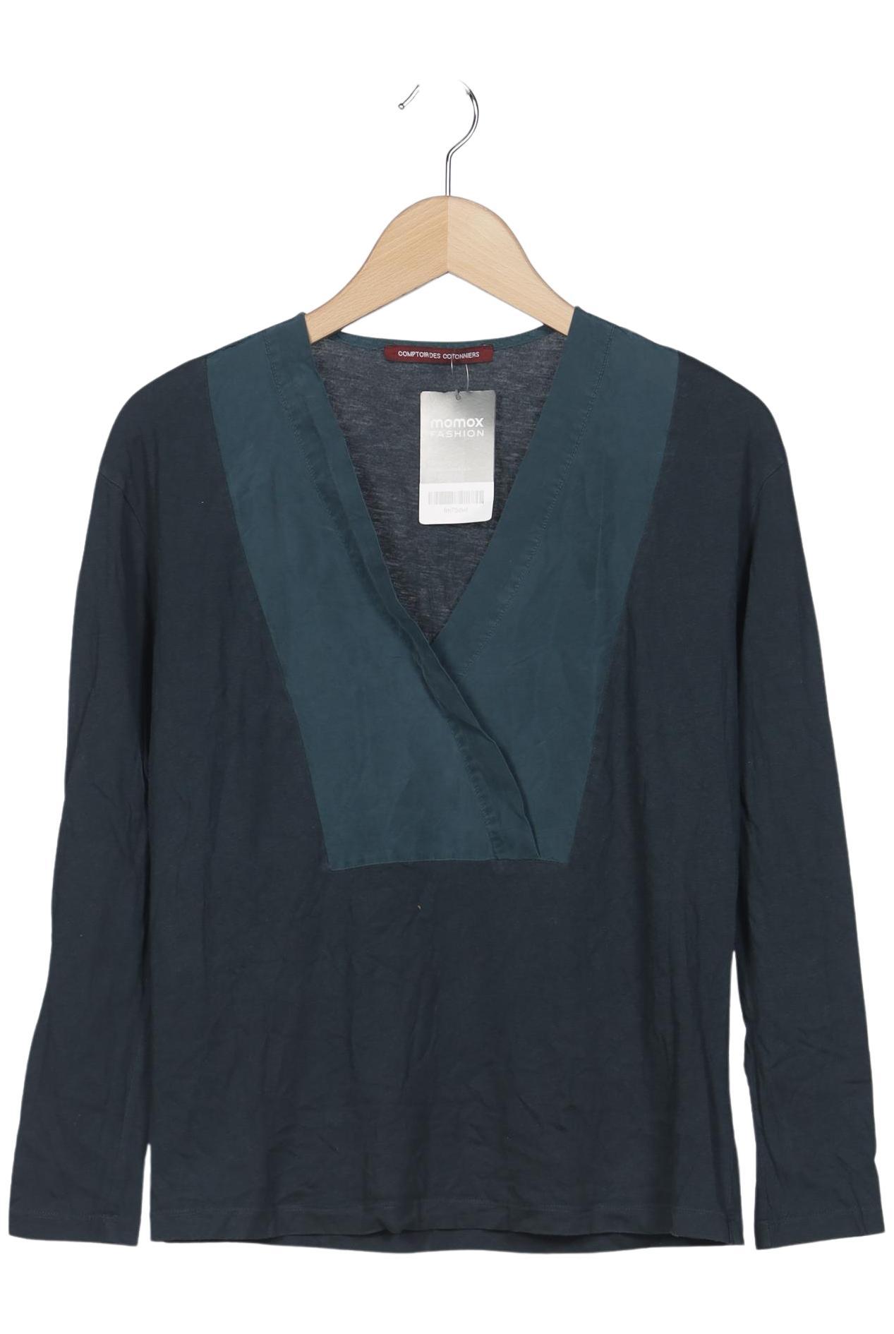 

Comptoir des Cotonniers Damen Langarmshirt, marineblau, Gr. 36