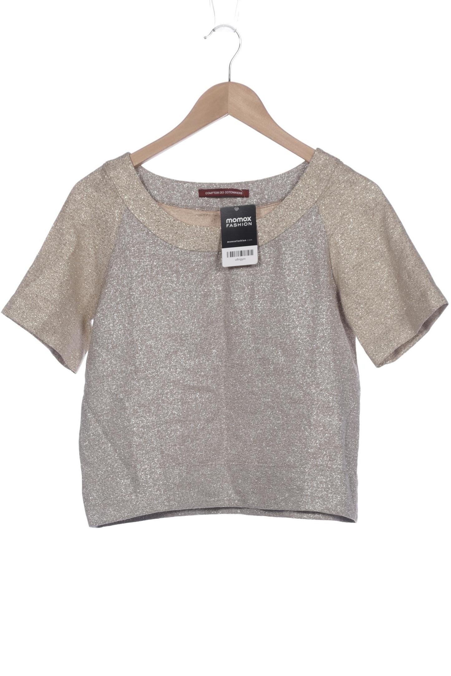 

Comptoir des Cotonniers Damen T-Shirt, beige, Gr. 36
