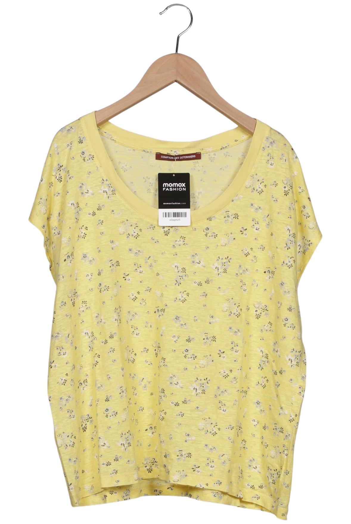 

Comptoir des Cotonniers Damen T-Shirt, gelb, Gr. 38