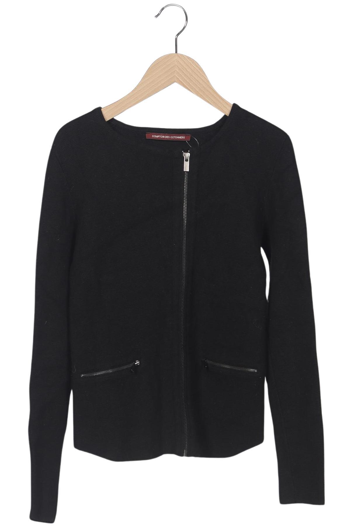 

Comptoir des Cotonniers Damen Strickjacke, schwarz, Gr. 36