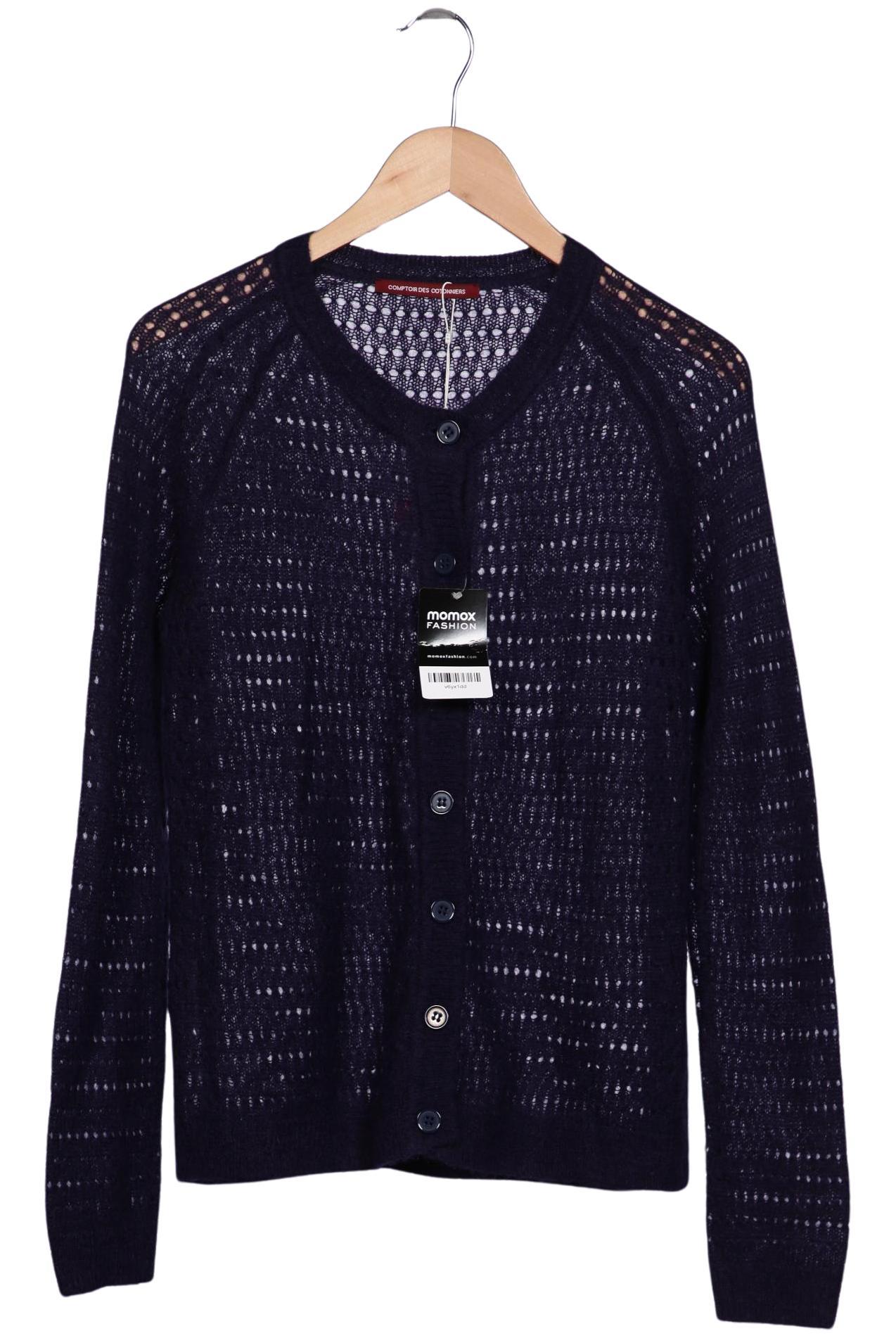 

Comptoir des Cotonniers Damen Strickjacke, marineblau, Gr. 42
