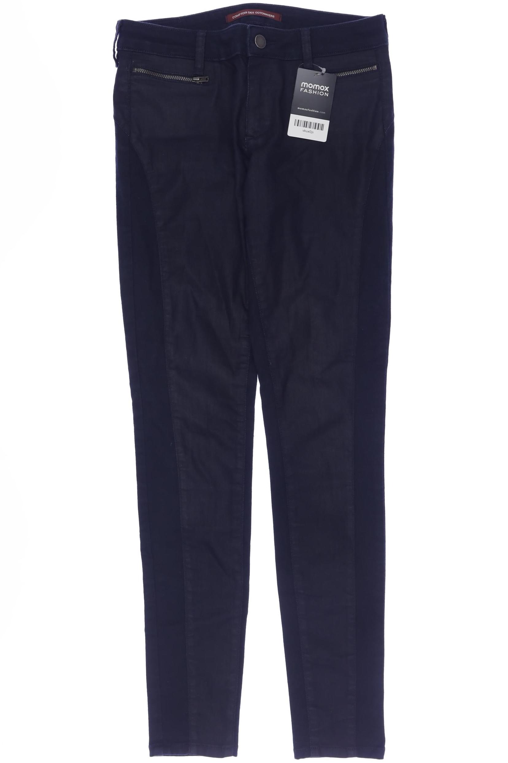 

Comptoir des Cotonniers Damen Stoffhose, marineblau, Gr. 0