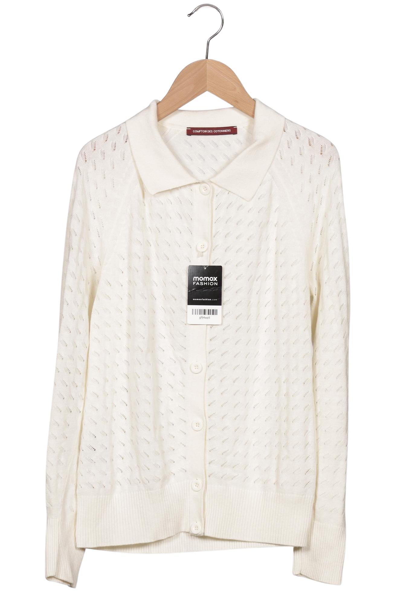 

Comptoir des Cotonniers Damen Strickjacke, cremeweiß, Gr. 38
