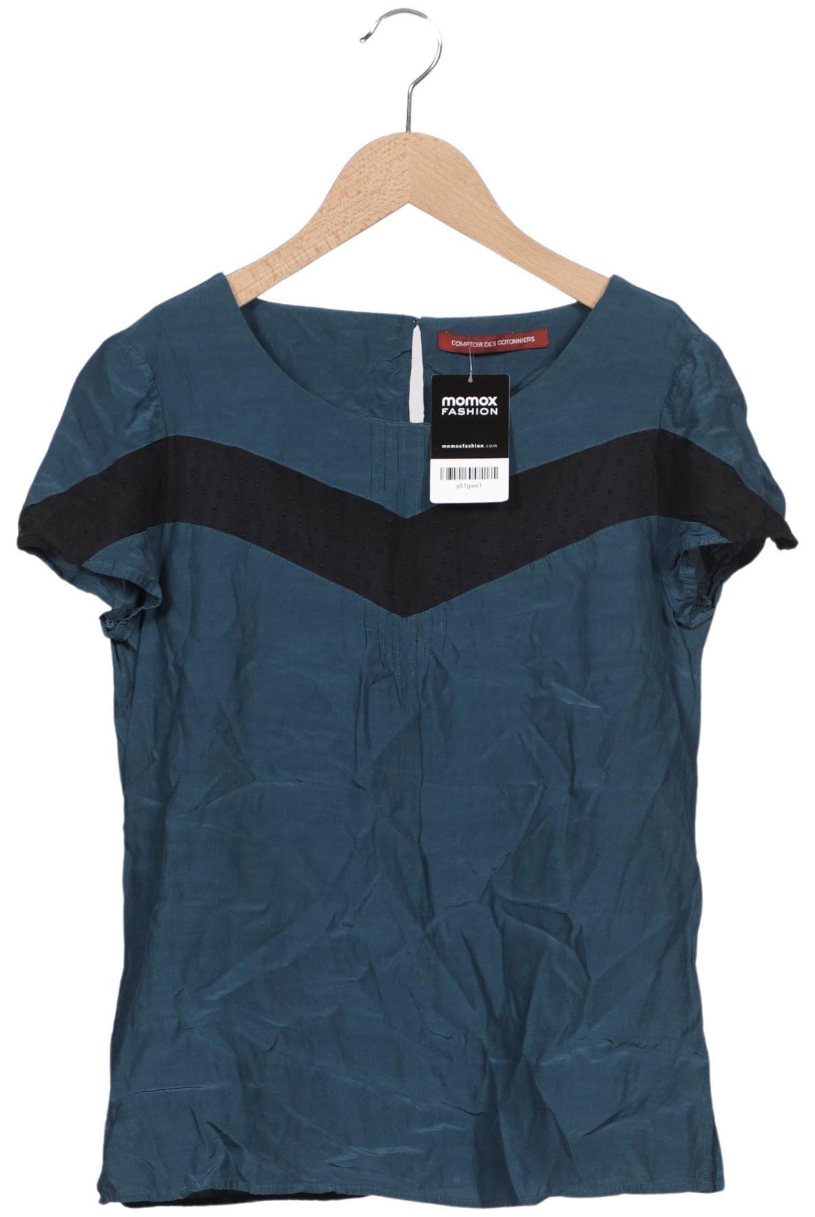 

Comptoir des Cotonniers Damen T-Shirt, blau, Gr. 36