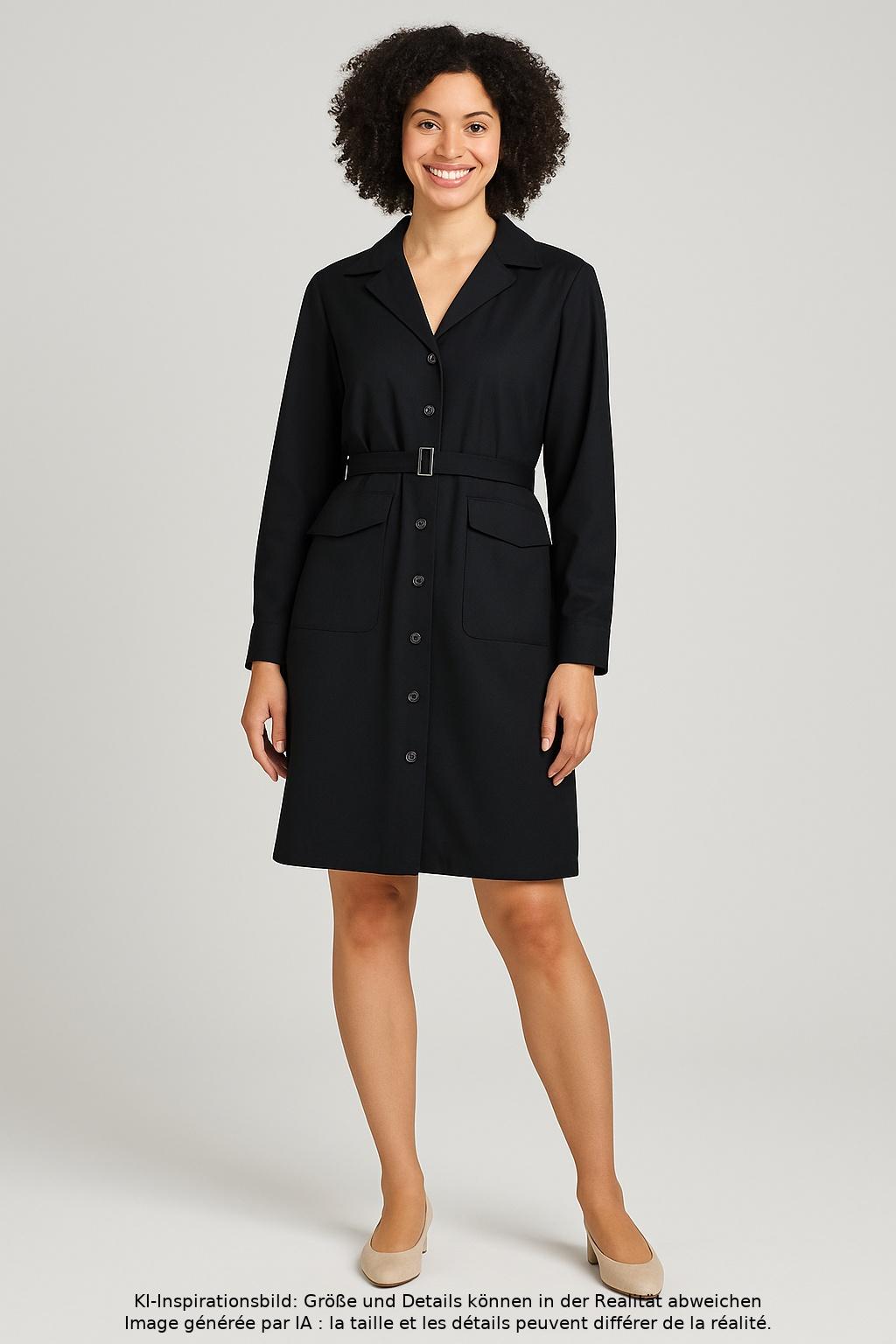 

Comptoir des Cotonniers Damen Kleid, marineblau, Gr. 42