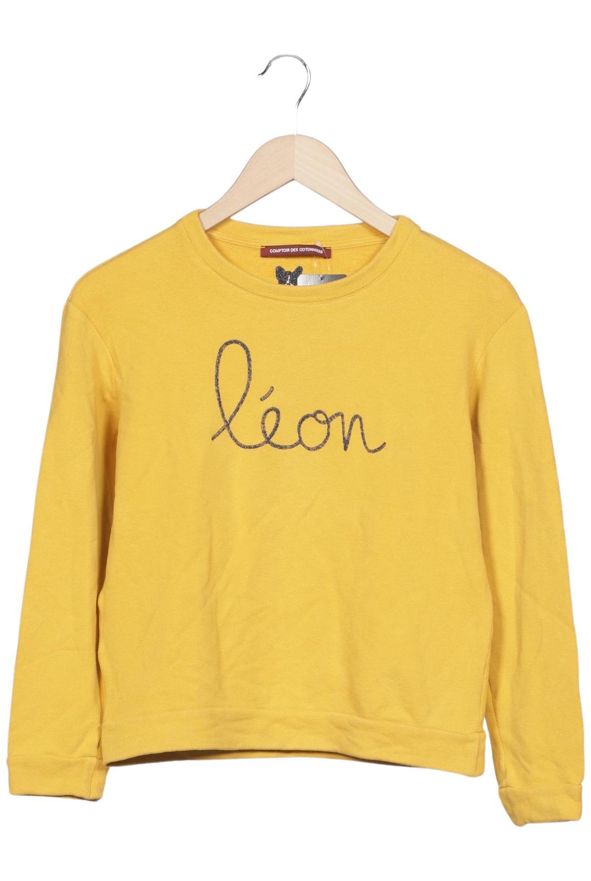 

Comptoir des Cotonniers Damen Sweatshirt, gelb, Gr. 38