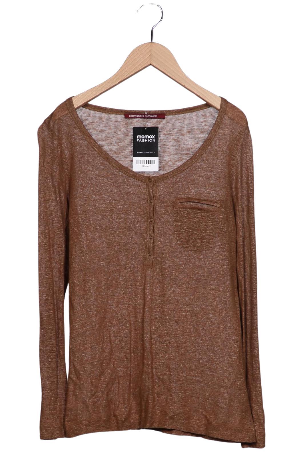 

Comptoir des Cotonniers Damen Langarmshirt, braun, Gr. 42