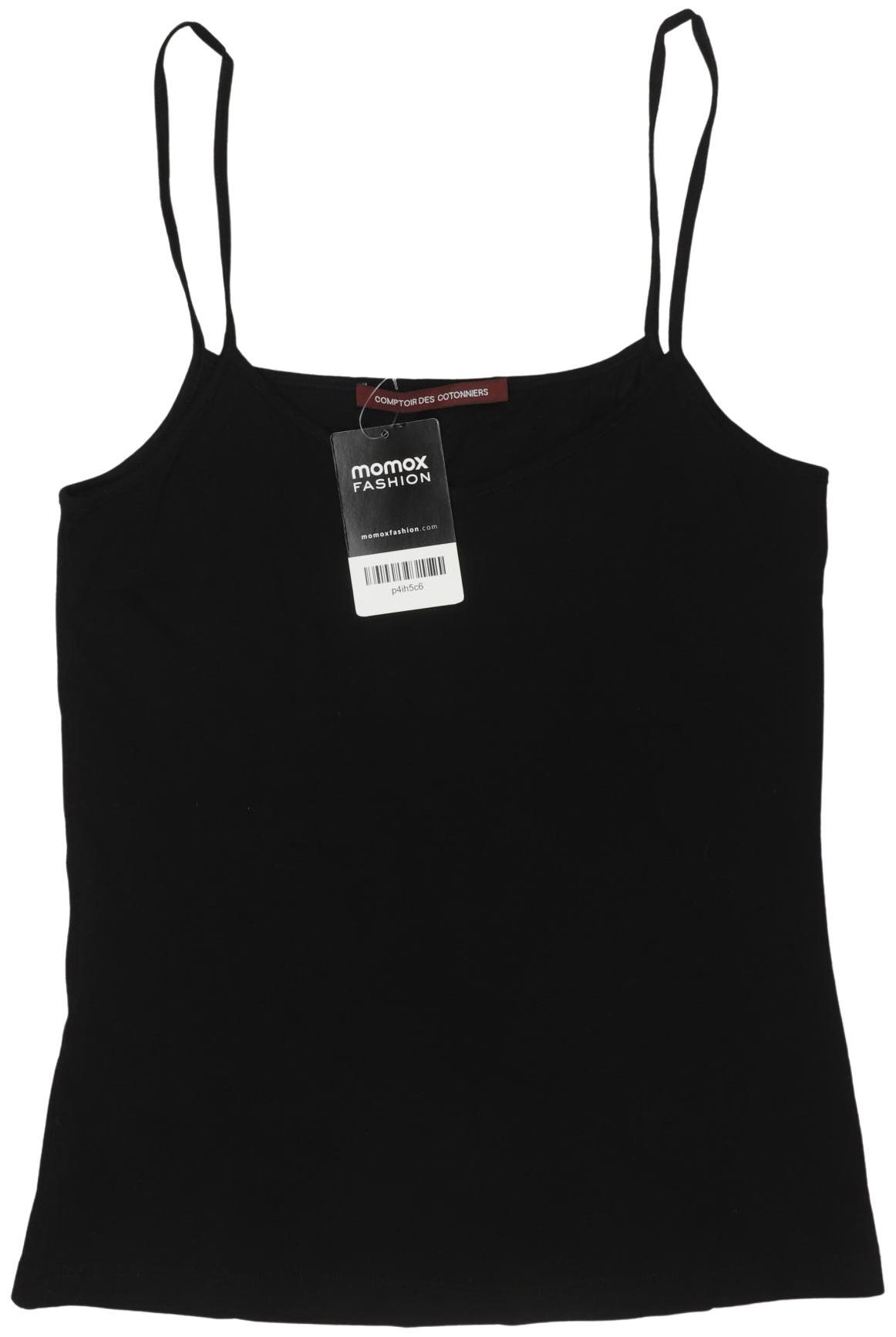 

Comptoir des Cotonniers Damen Top, schwarz, Gr. 38