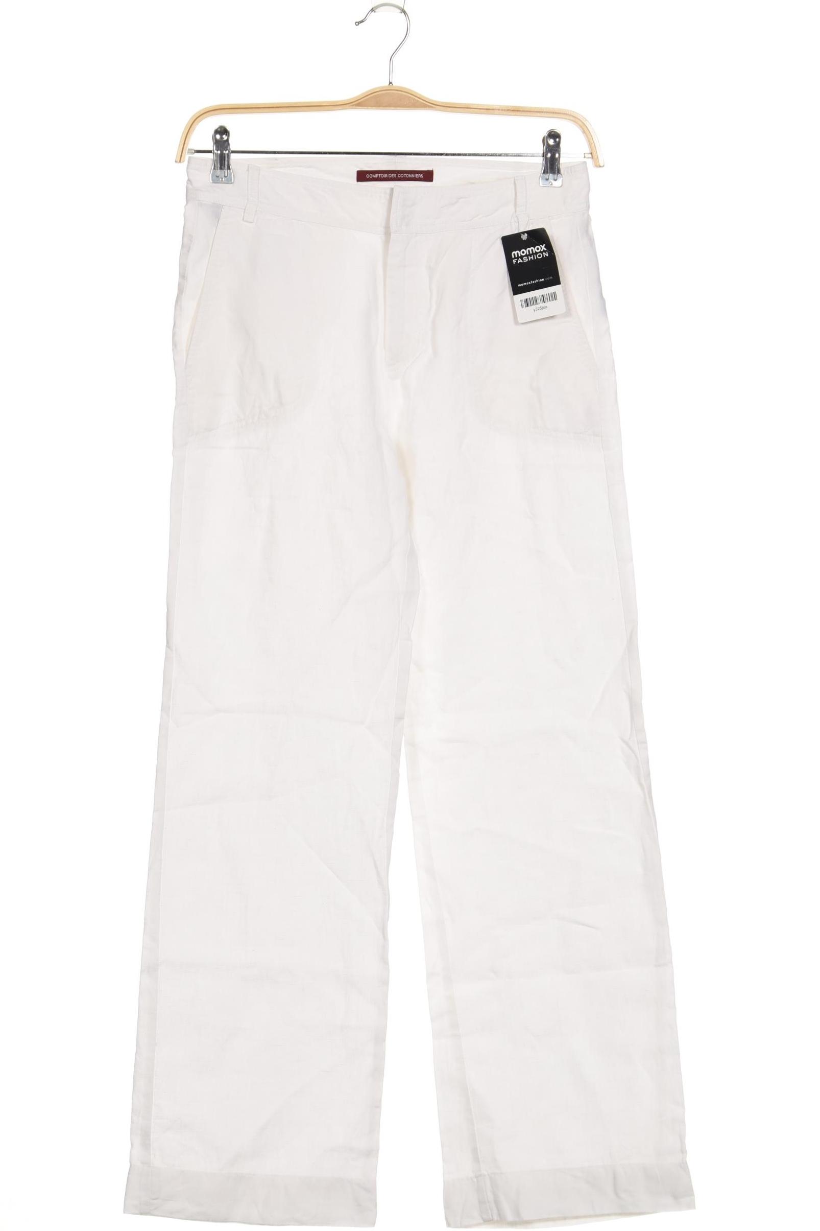 

Comptoir des Cotonniers Damen Stoffhose, weiß, Gr. 38