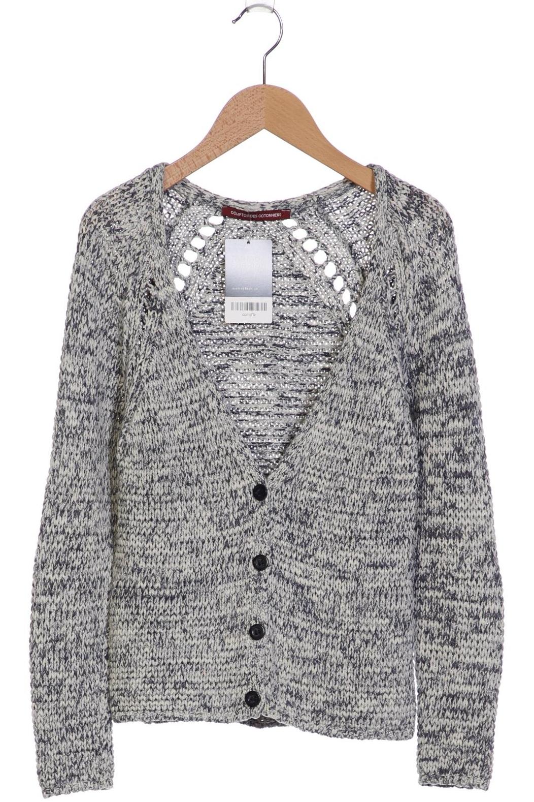 

Comptoir des Cotonniers Damen Strickjacke, grau, Gr. 34