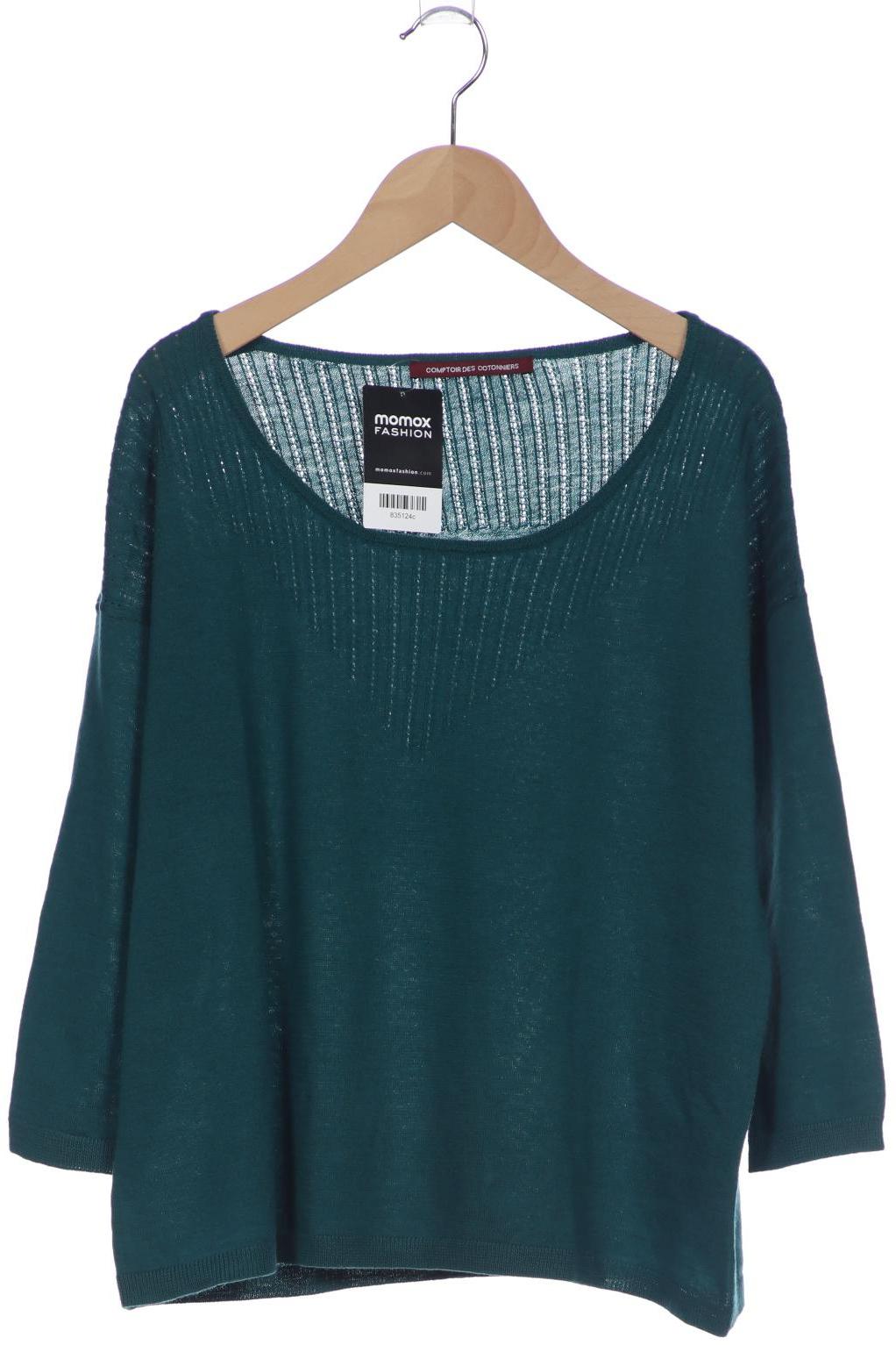 

Comptoir des Cotonniers Damen Pullover, türkis, Gr. 36