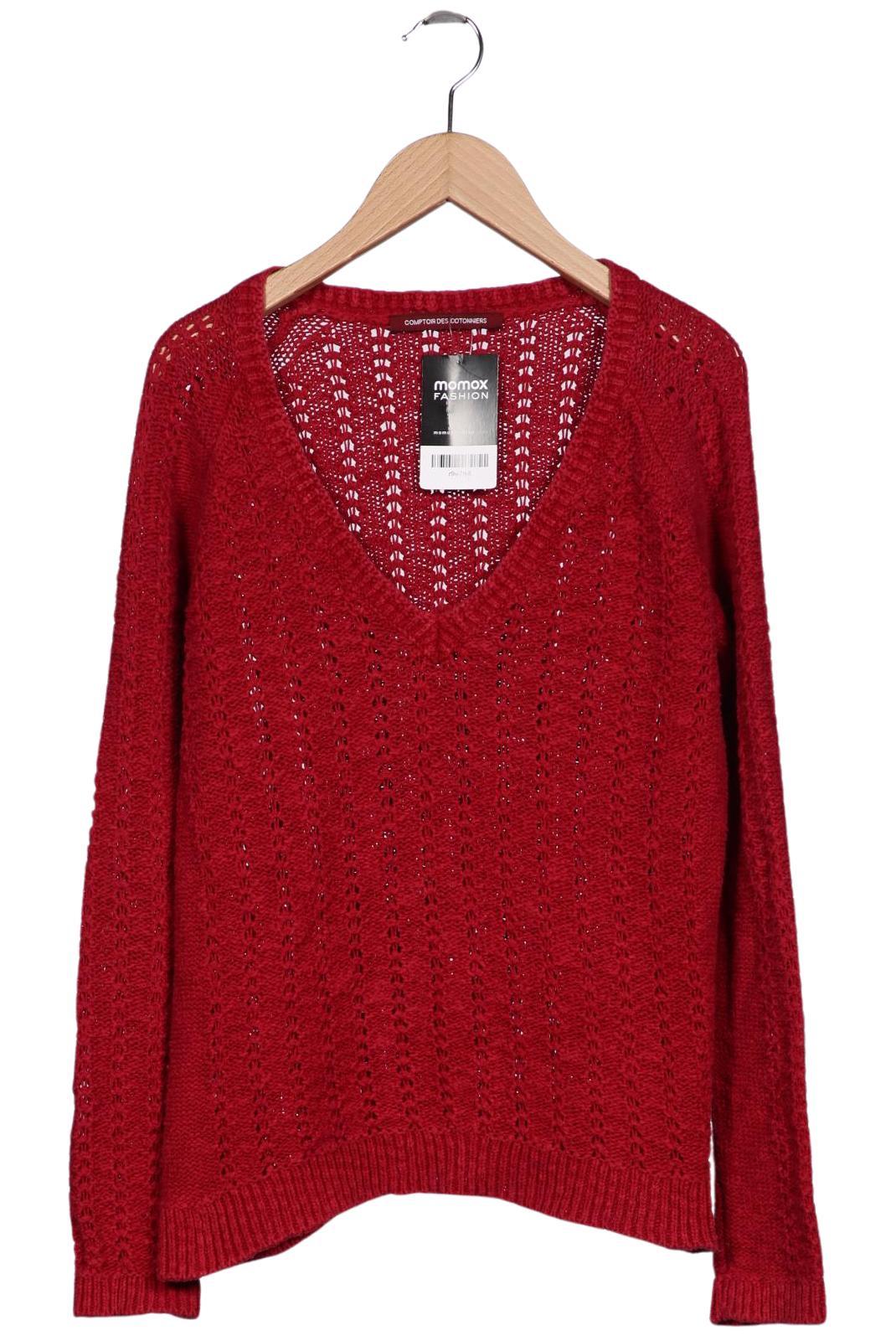 

Comptoir des Cotonniers Damen Pullover, rot, Gr. 42