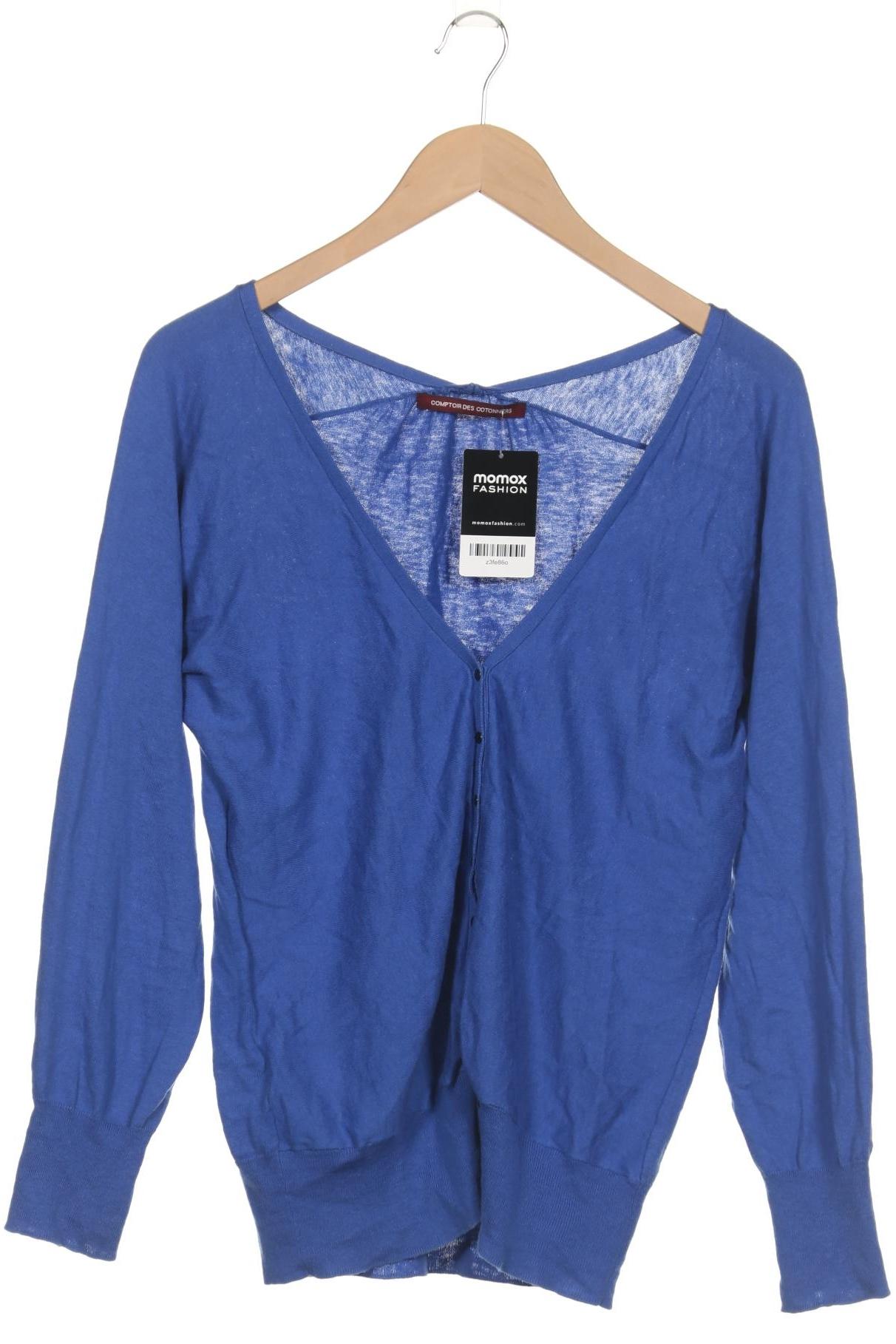 

Comptoir des Cotonniers Damen Strickjacke, blau, Gr. 44