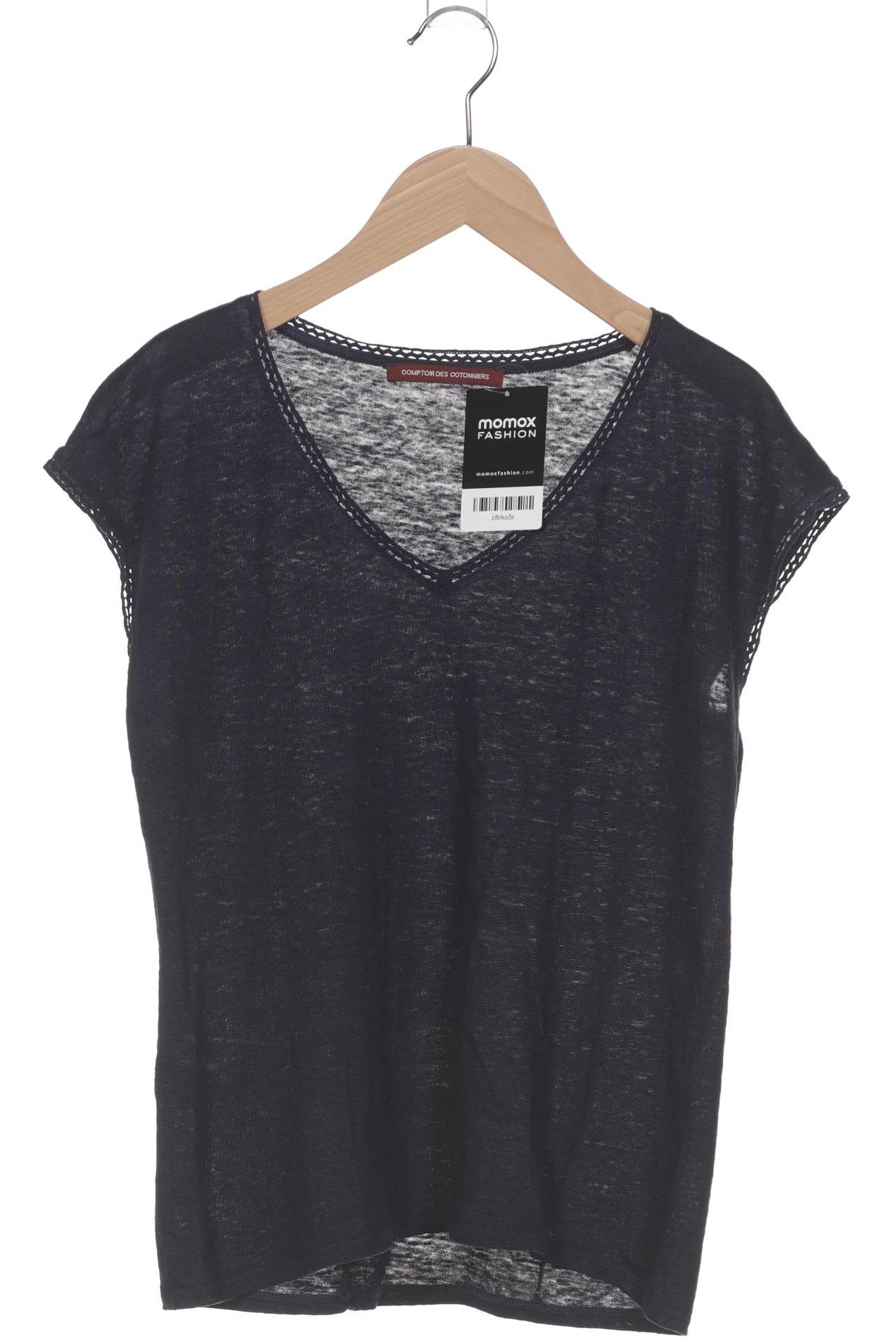 

Comptoir des Cotonniers Damen T-Shirt, marineblau, Gr. 36