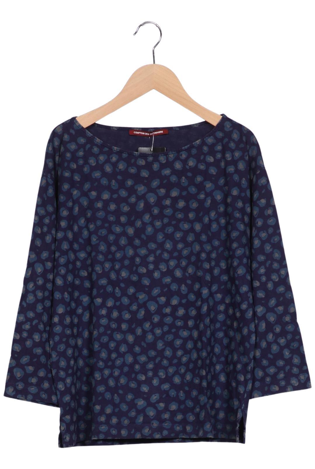 

Comptoir des Cotonniers Damen Langarmshirt, marineblau, Gr. 38