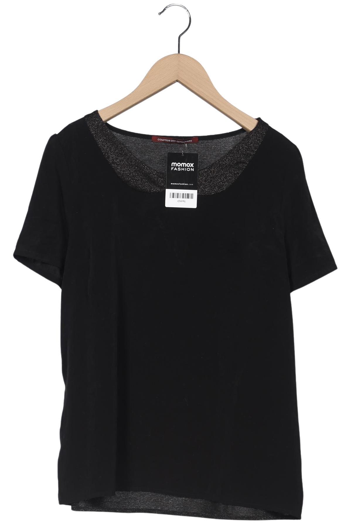 

Comptoir des Cotonniers Damen T-Shirt, schwarz, Gr. 42
