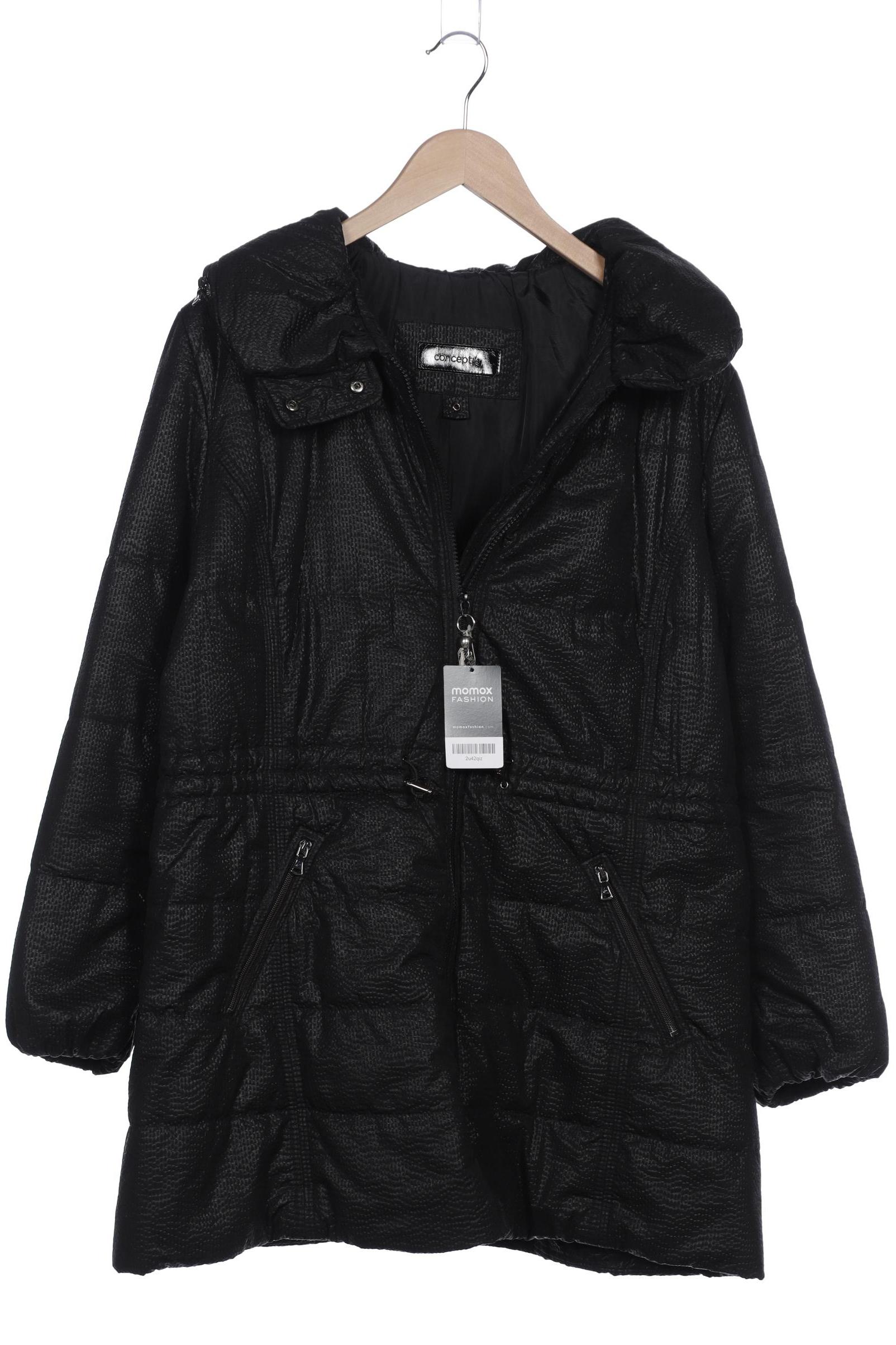 

concept k Damen Mantel, schwarz, Gr. 46