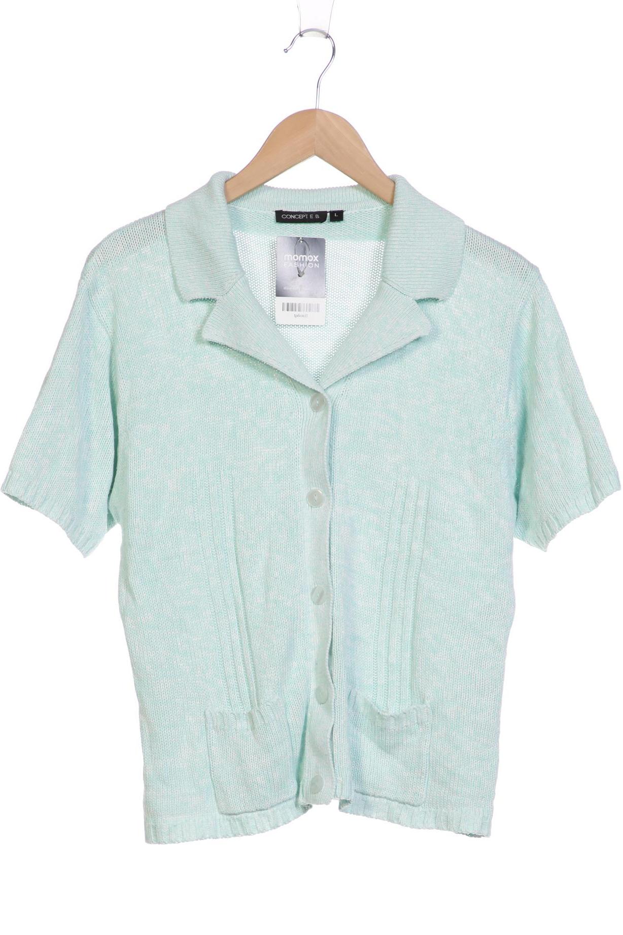 

concept k Damen Strickjacke, türkis, Gr. 42