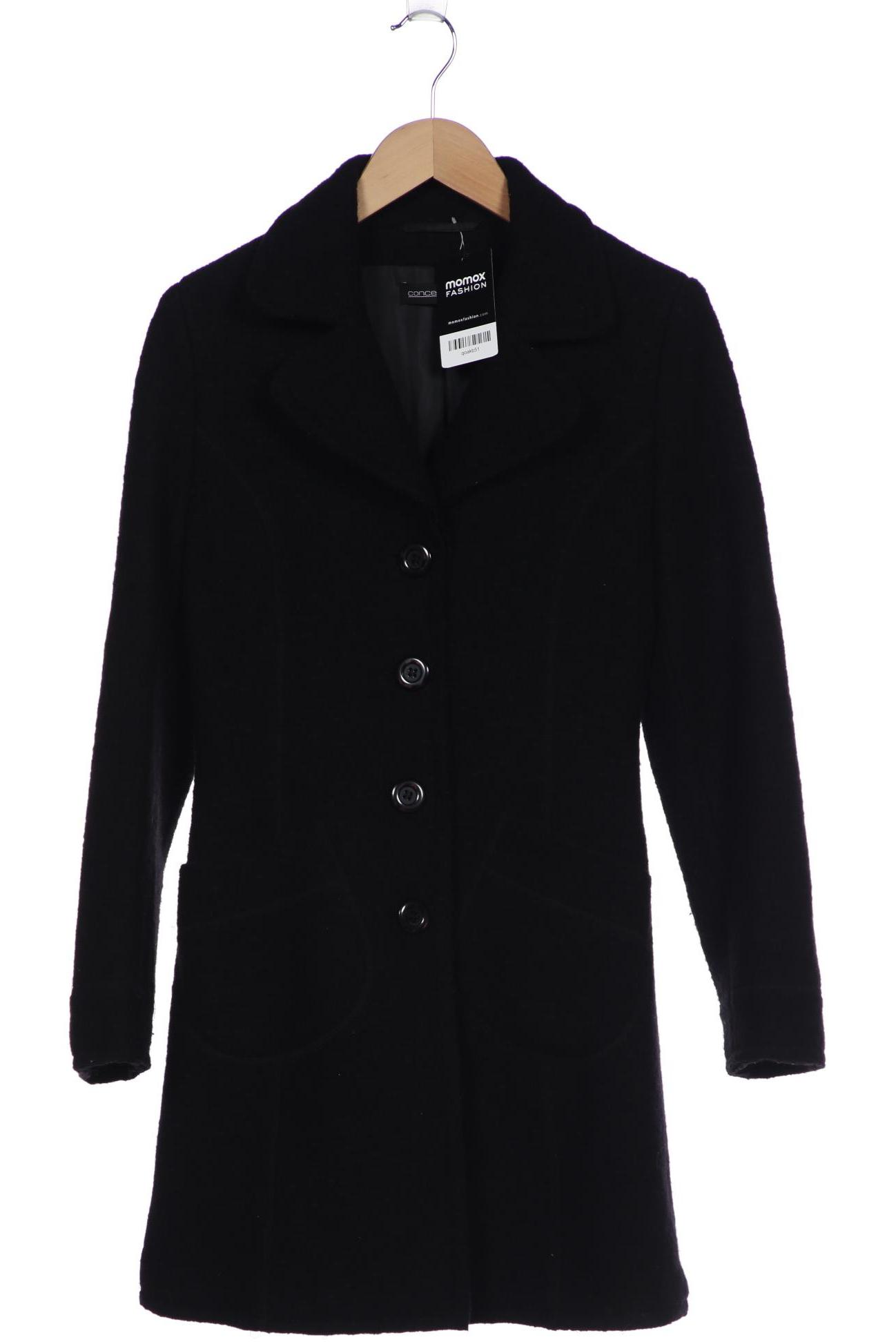 

concept k Damen Mantel, schwarz, Gr. 34