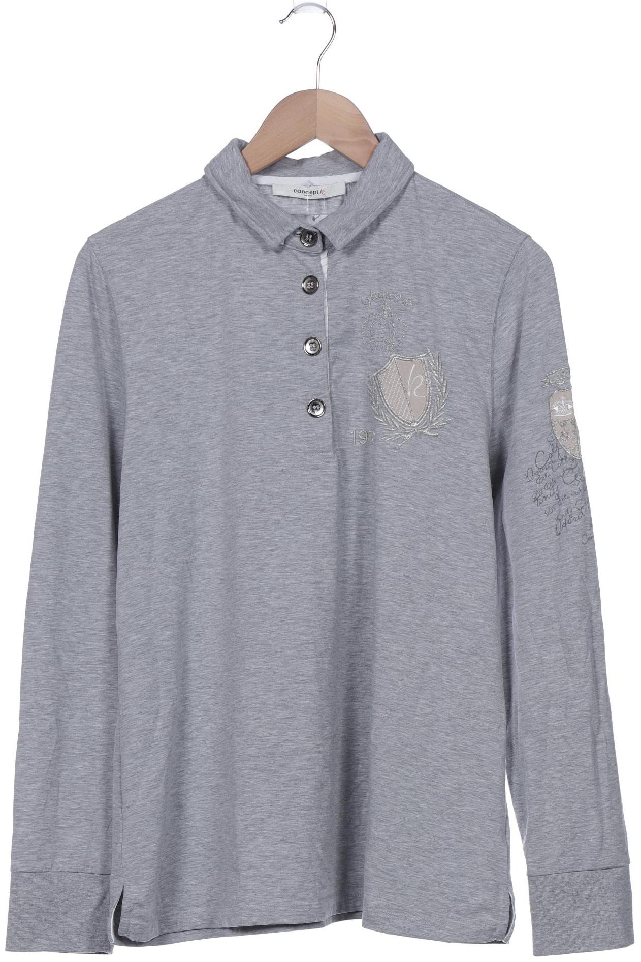 

concept k Damen Poloshirt, grau, Gr. 46