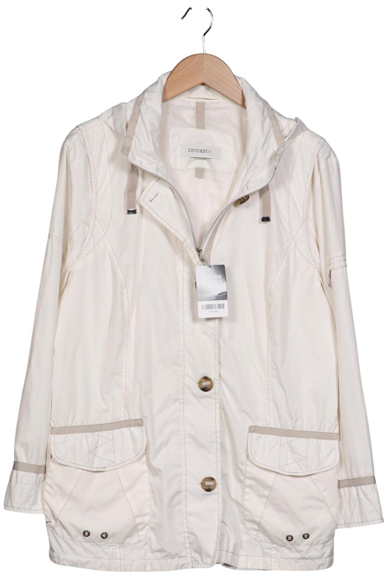 

concept k Damen Jacke, cremeweiß, Gr. 46
