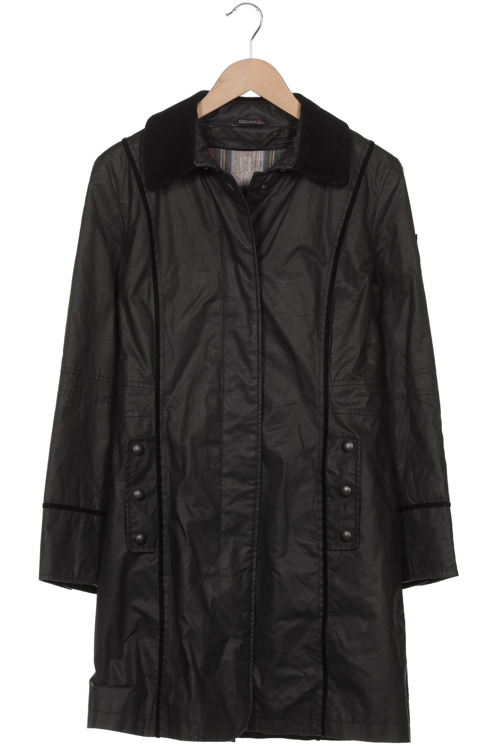 

concept k Damen Mantel, schwarz, Gr. 38