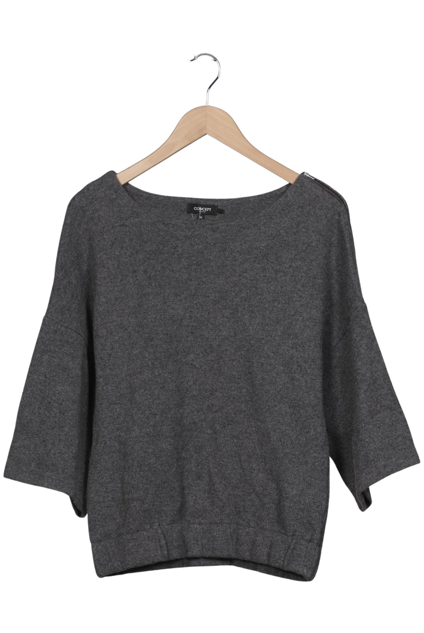 

concept k Damen Pullover, grau, Gr. 36
