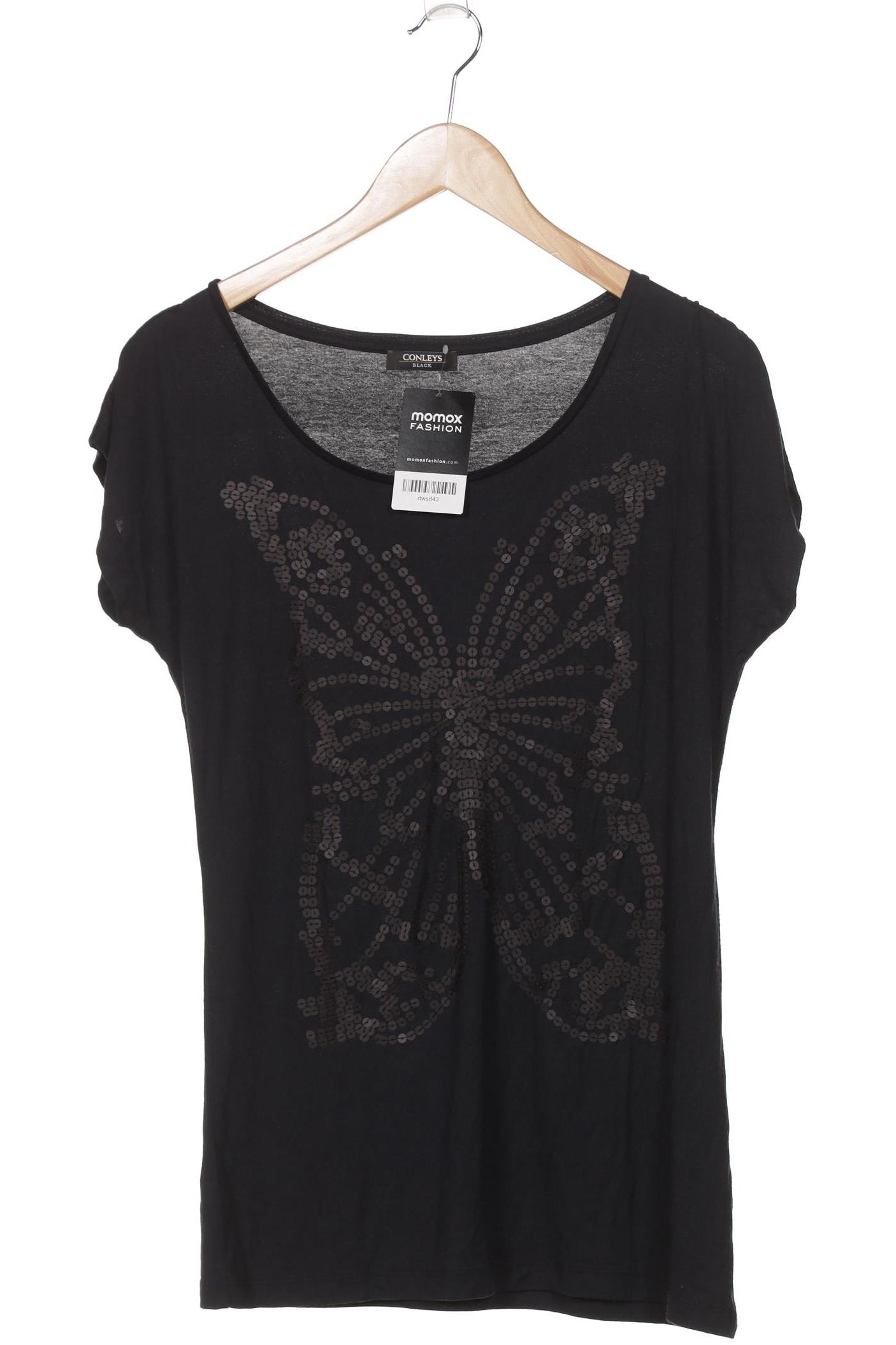 

Conleys Damen T-Shirt, schwarz, Gr. 38