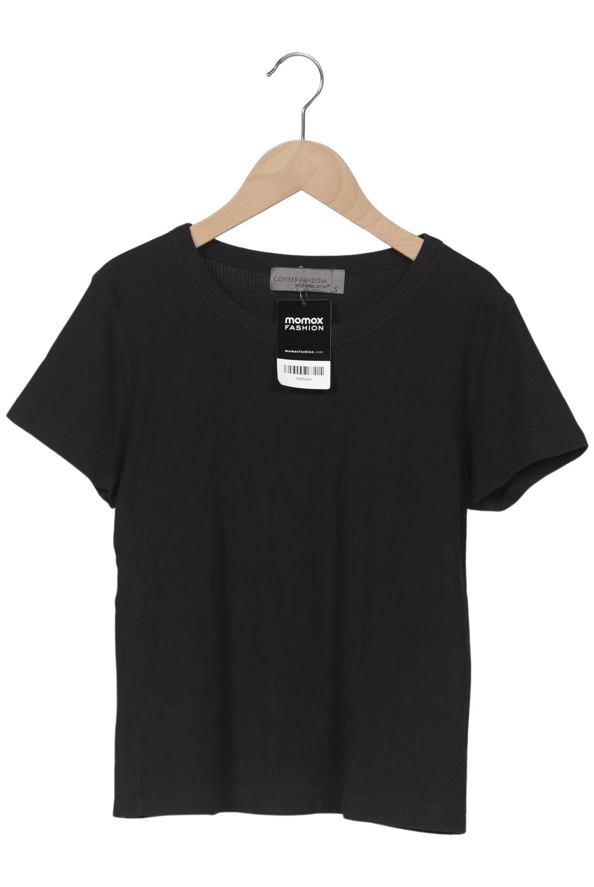 

Conservandum by Green Cotton Damen T-Shirt, schwarz, Gr. 36