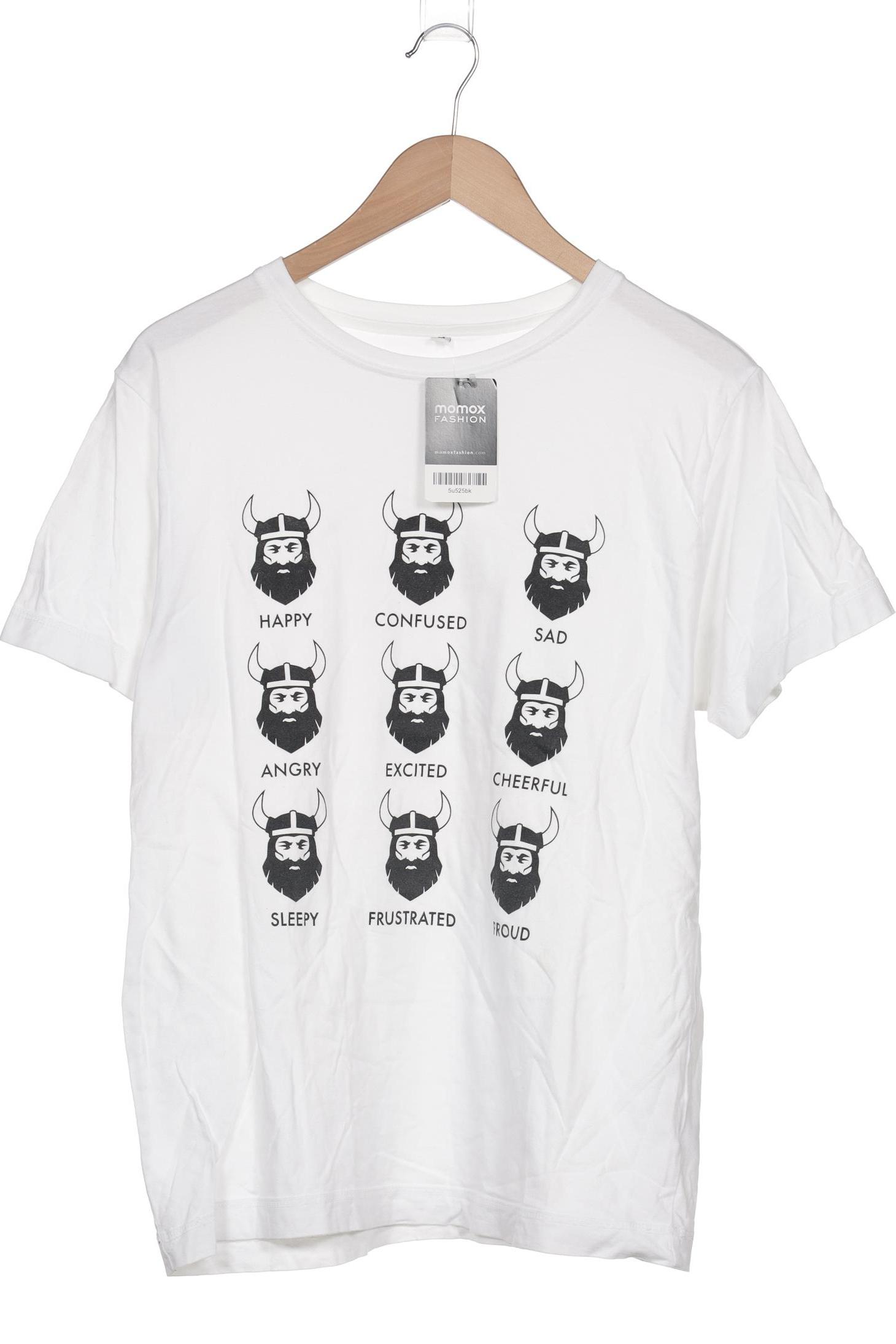 

continental clothing Herren T-Shirt, weiß, Gr. 146