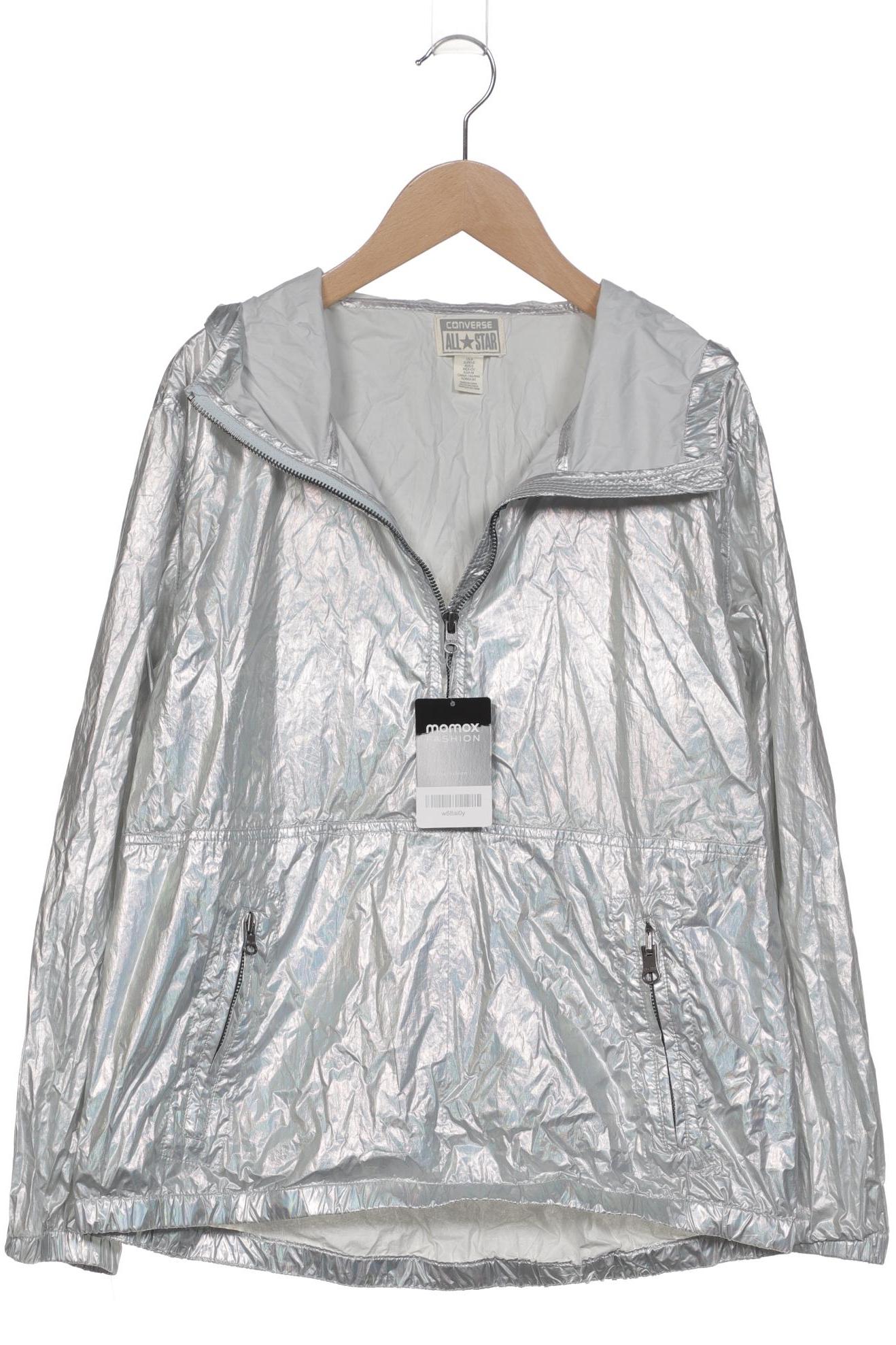 

Converse Damen Jacke, silber, Gr. 36