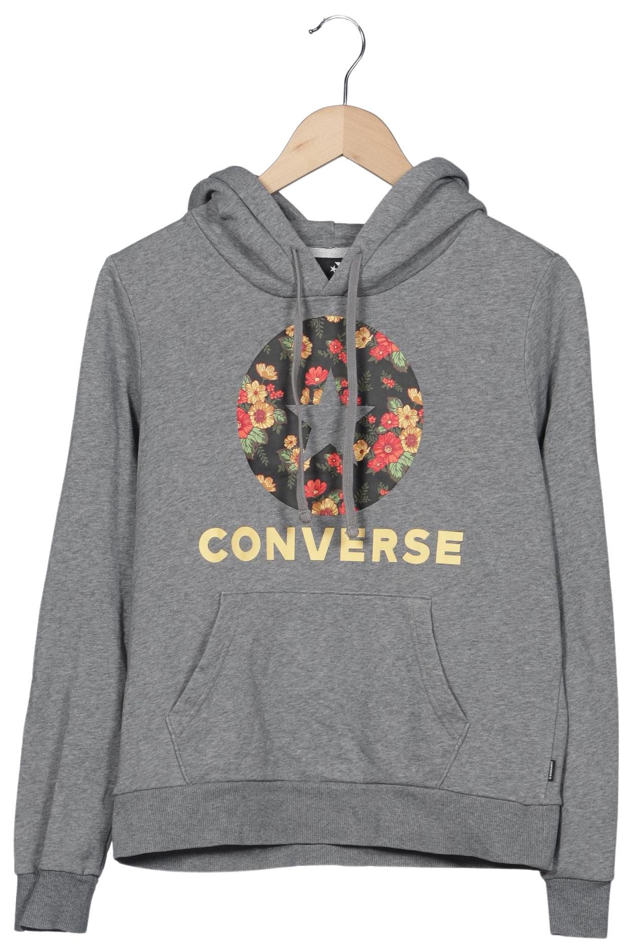 

Converse Damen Kapuzenpullover, grau, Gr. 38