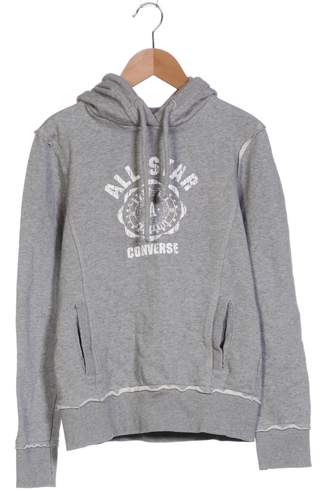

Converse Damen Kapuzenpullover, grau, Gr. 34
