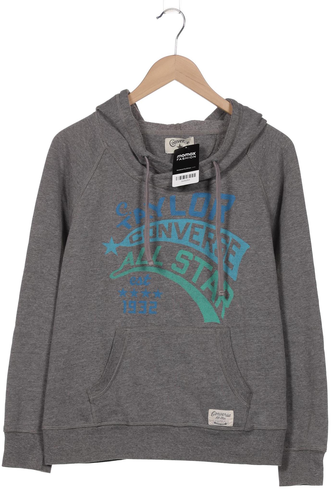 

Converse Damen Kapuzenpullover, grau, Gr. 42