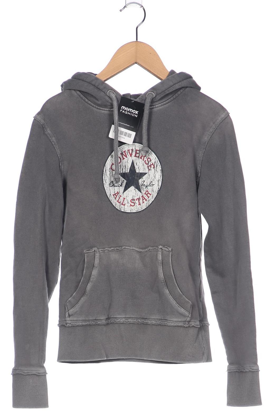 

Converse Damen Kapuzenpullover, grau, Gr. 36