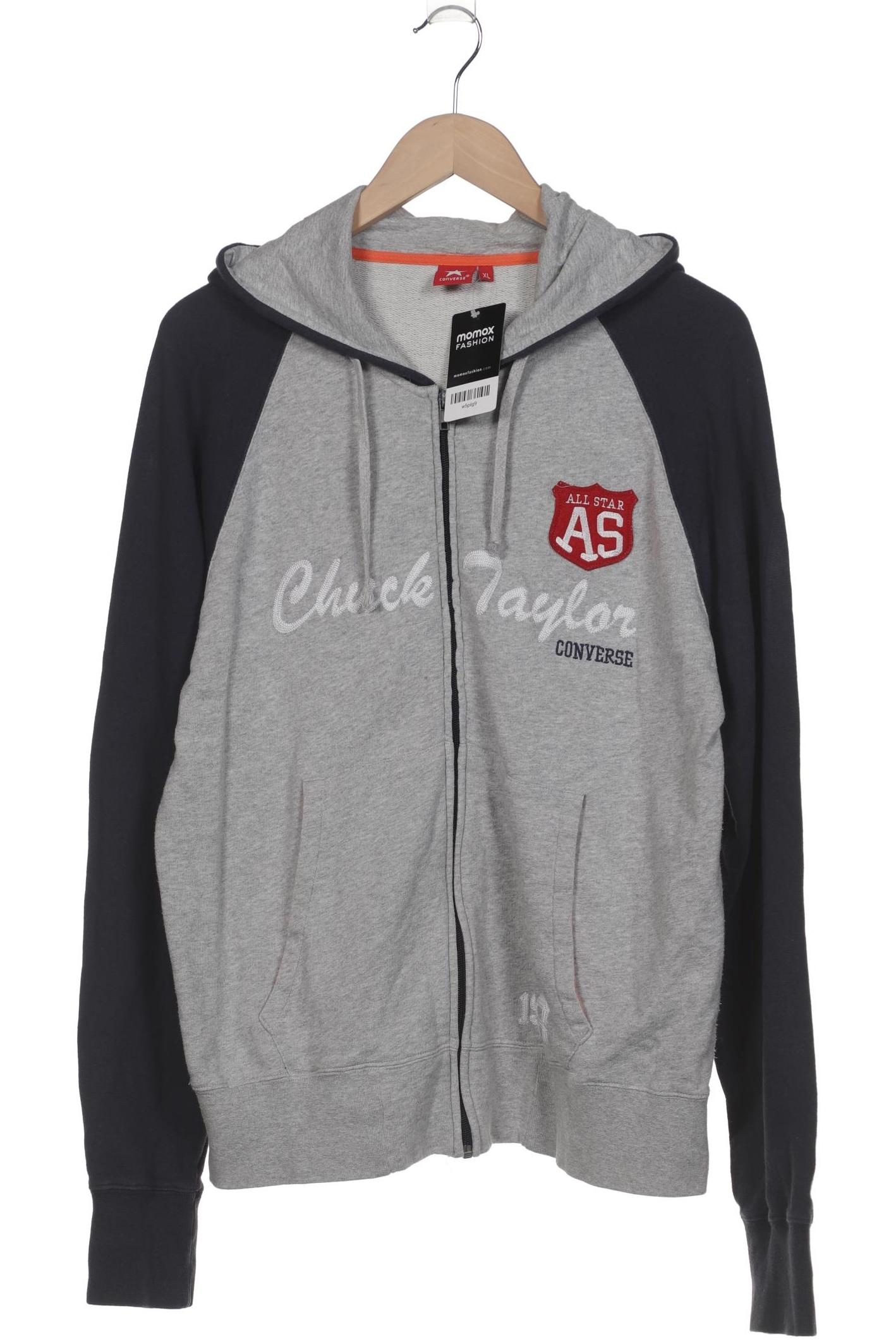 

Converse Damen Kapuzenpullover, grau, Gr. 44
